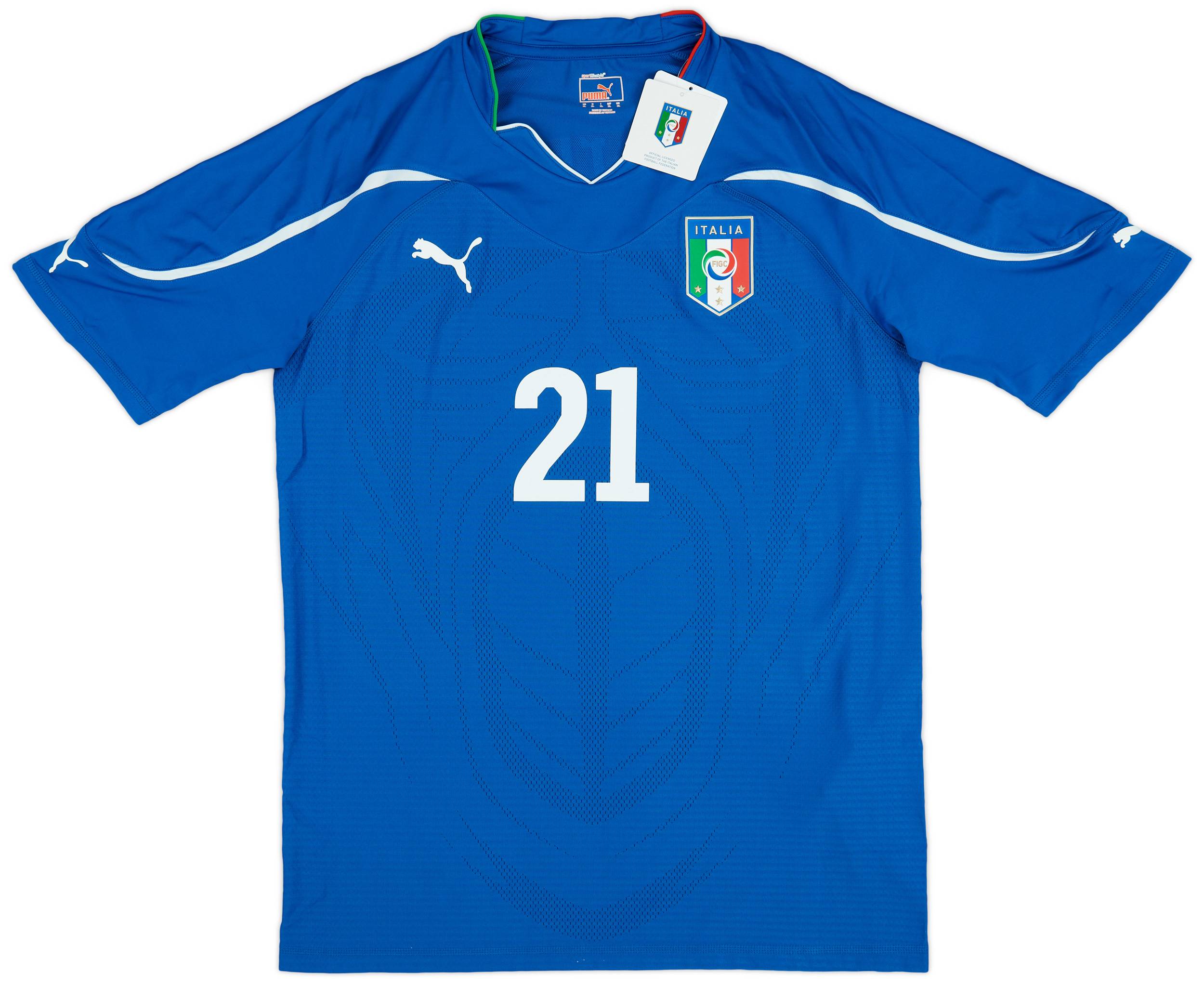 PUMA イタリア代表 2010 Home No.21 Pirlo PUMA イタリア代表 2010 Home No.21 Pirlo - メルカリ