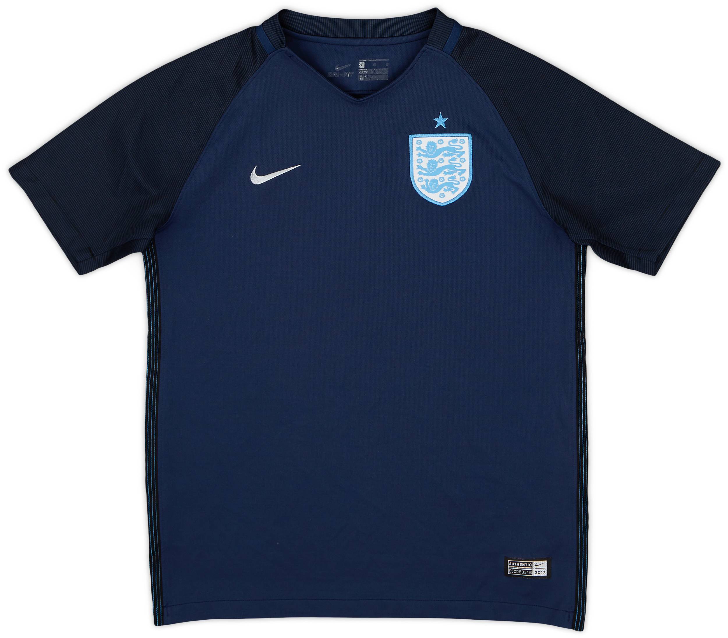 2017 England Away Shirt - 8/10 - (L.Boys)