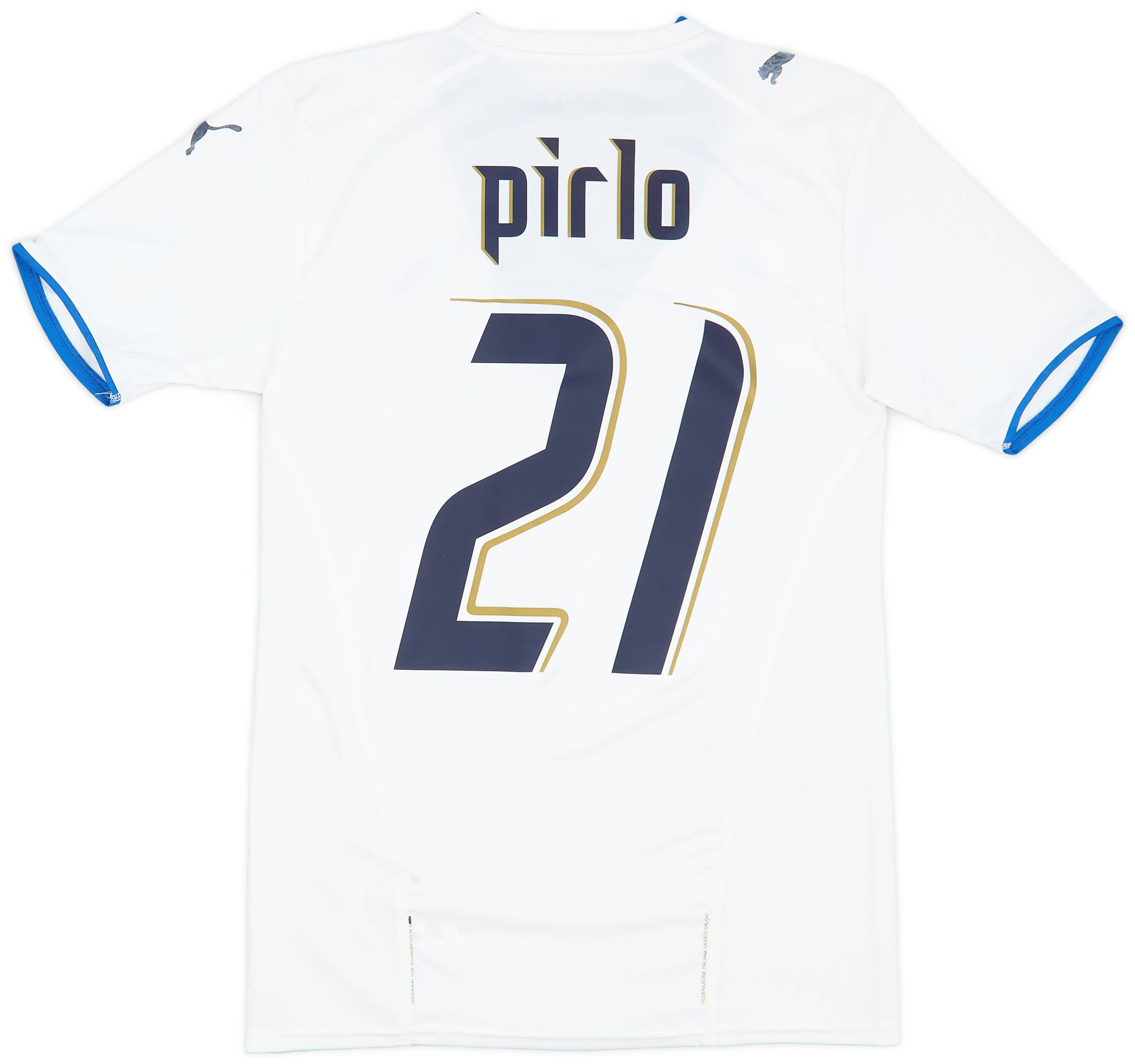 2006 Italy Away Shirt Pirlo #21 - 7/10 - (XS)