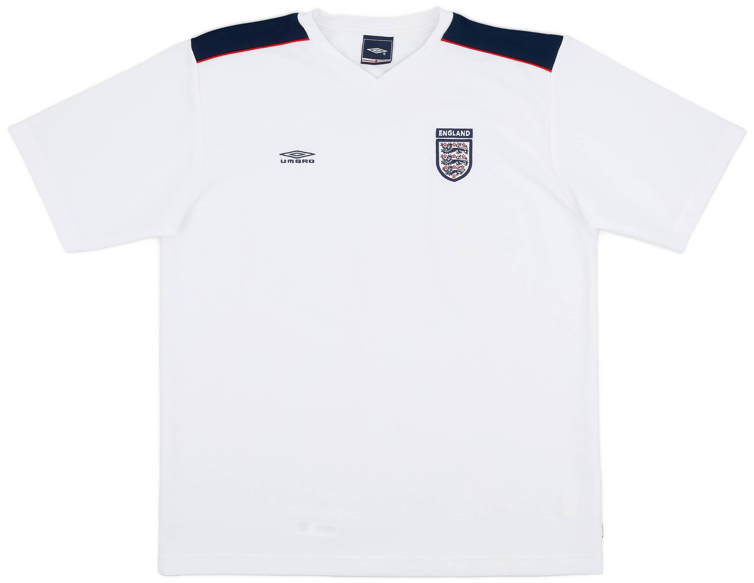 2002-03 England Umbro Training Shirt - 7/10 - (L)