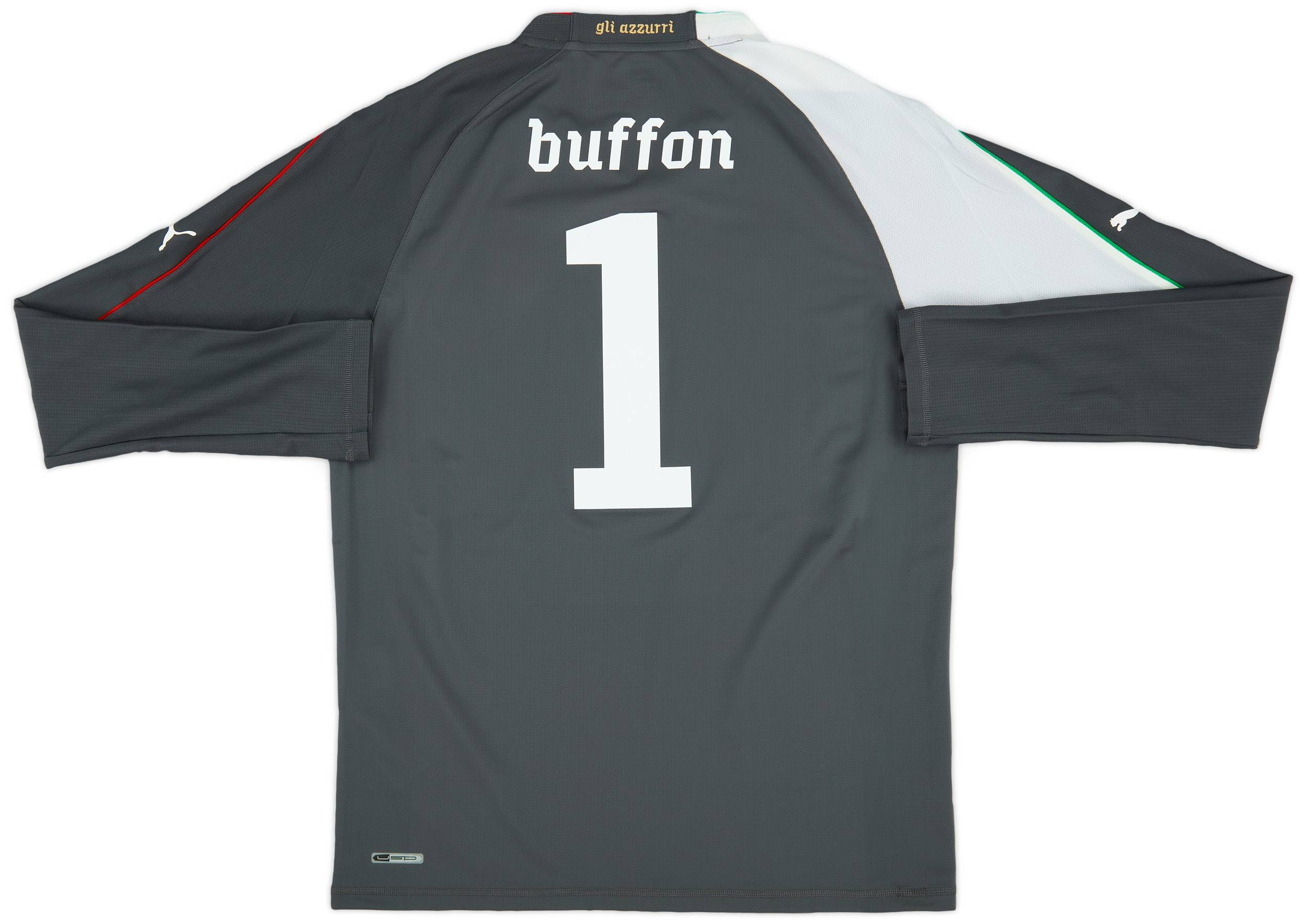 2010-12 Italy Player Issue GK Shirt Buffon #1 - (XL)