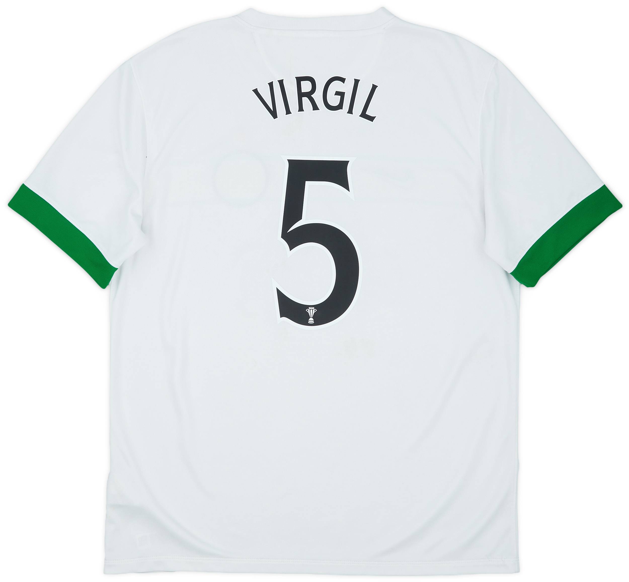 2014-15 Celtic European Third Shirt Virgil #5 - 6/10 - (L)