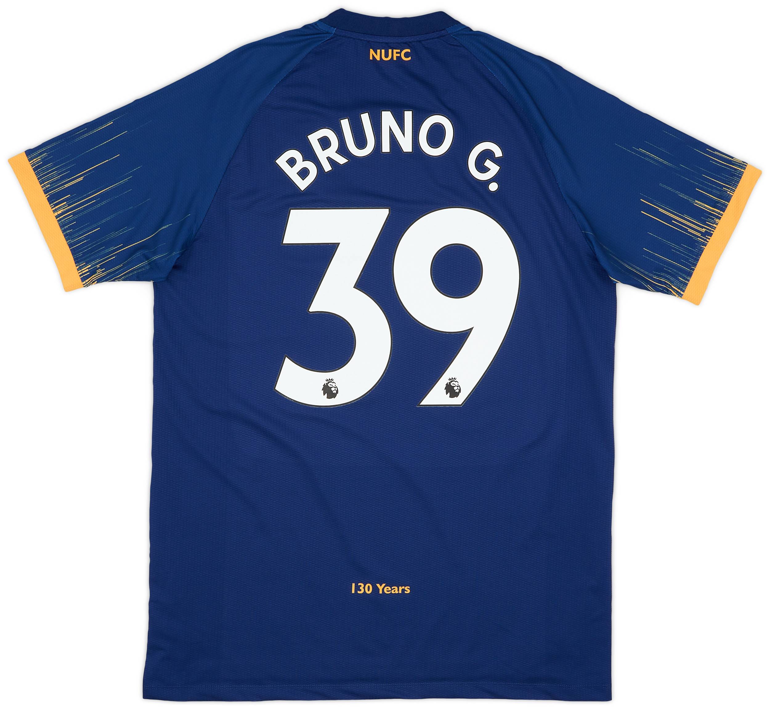 2022-23 Newcastle Authentic Away Shirt Bruno G. #39
