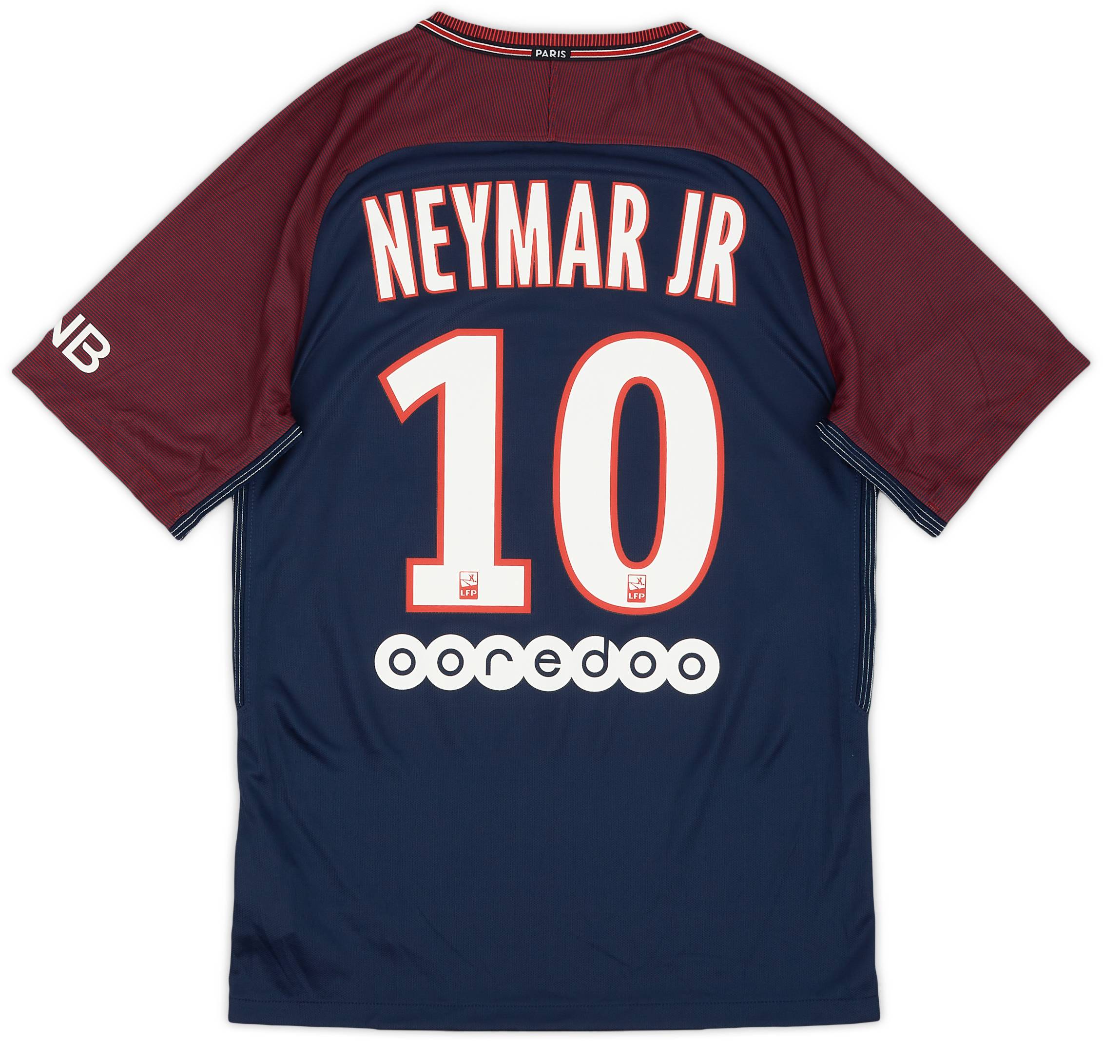 2017-18 Paris Saint-Germain Home Shirt Neymar Jr #10 (S)