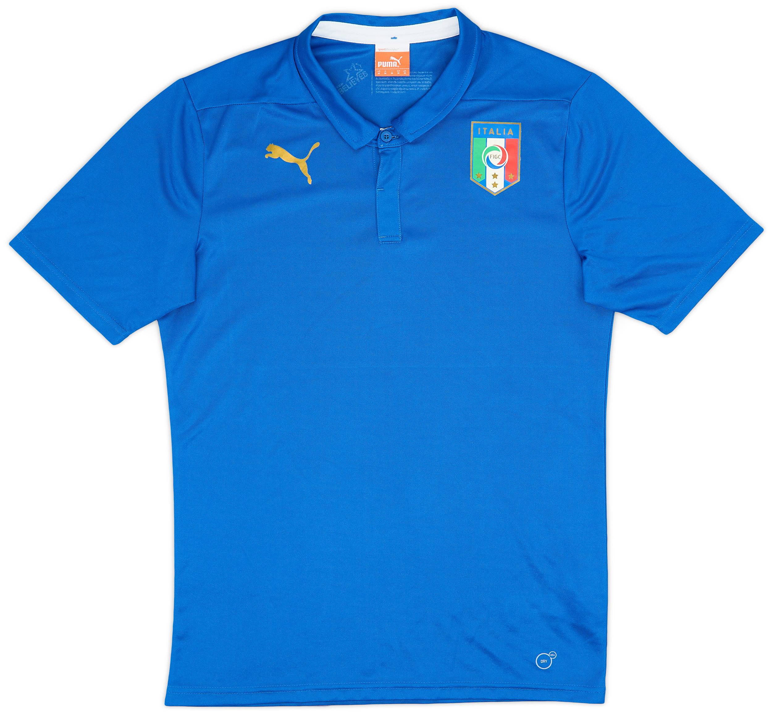 2014-15 Italy Basic Home Shirt - 8/10 - (M)