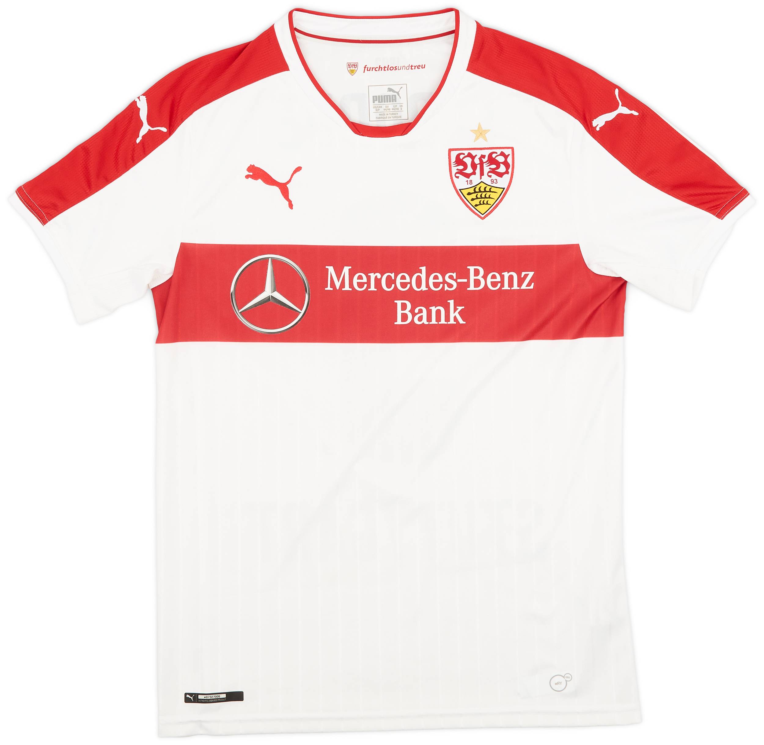 2016-17 Stuttgart Home Shirt Terodde #9 - 8/10 - (S)