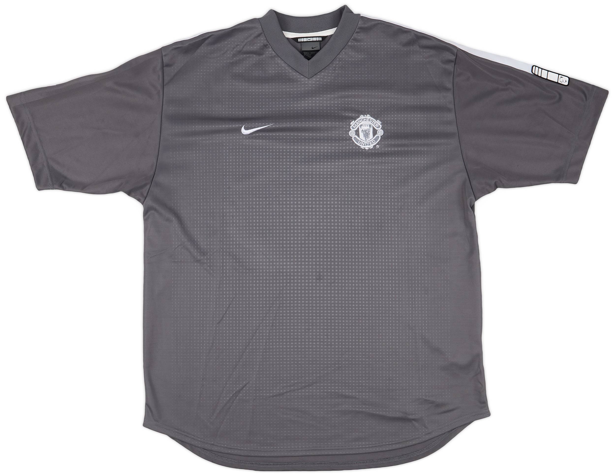 2002-03 Manchester United NIke Training Shirt - 9/10 - (L)