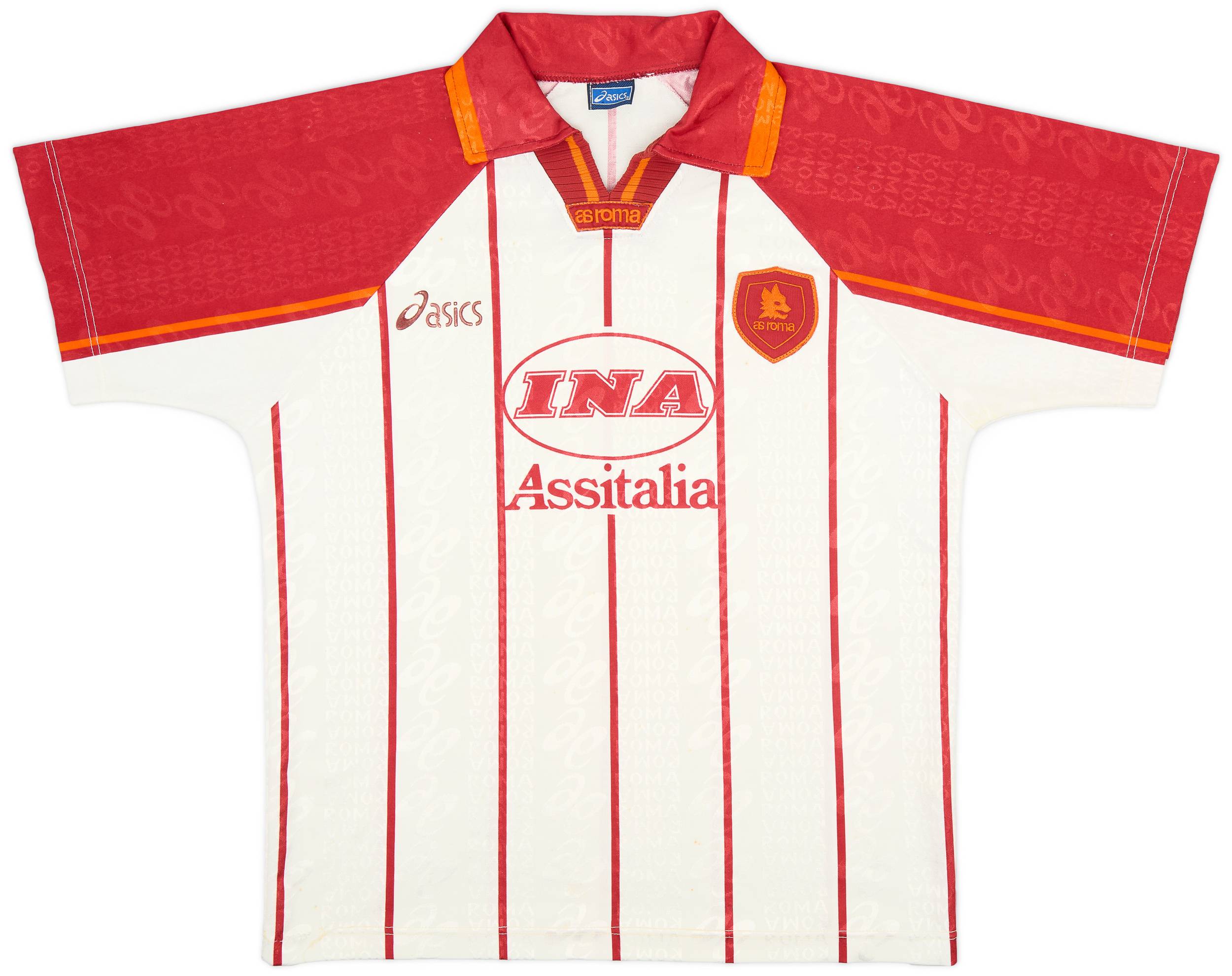 1996-97 Roma Away Shirt - 6/10 - (L)