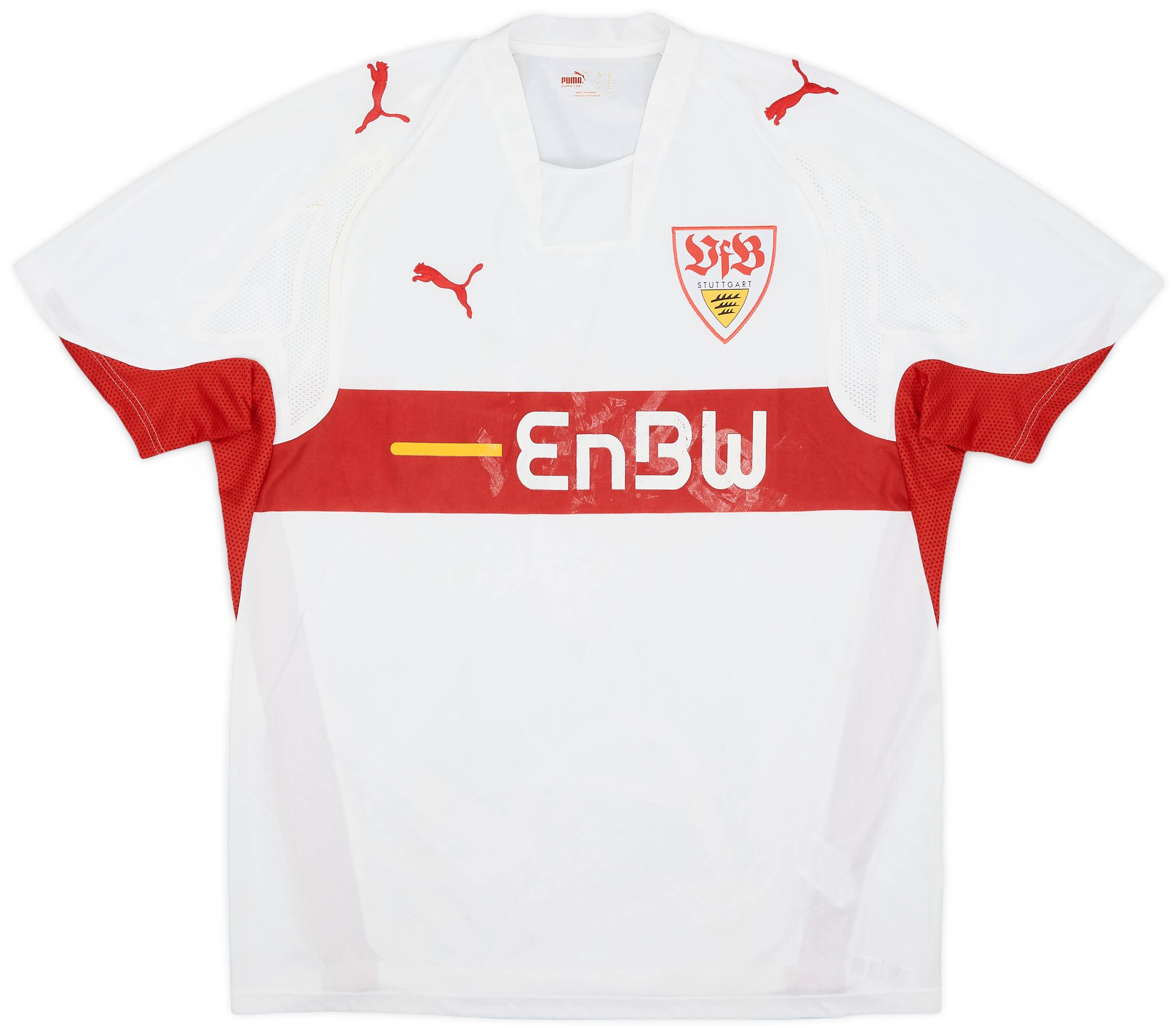 2007-08 Stuttgart Home Shirt - 5/10 - (XL)