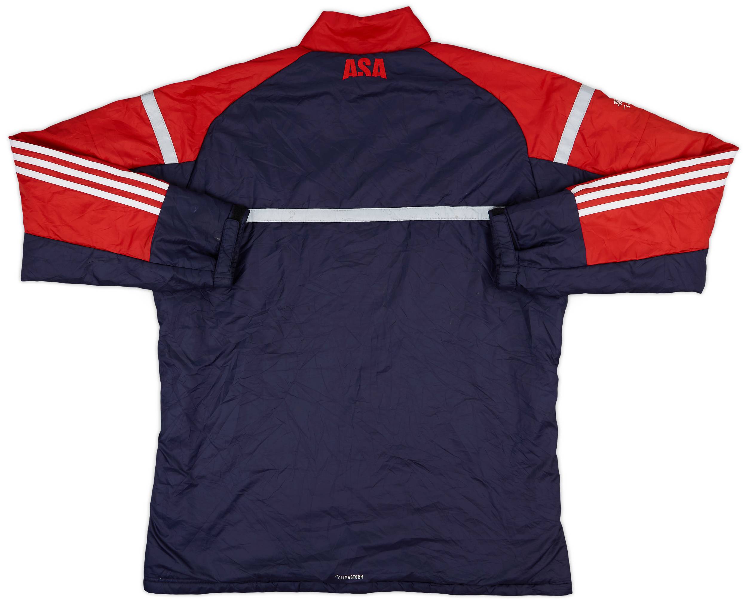 日本代表05スタジアムジャケット 2018-19 Japan adidas Padded Bench Coat - 7/10 - (XL)