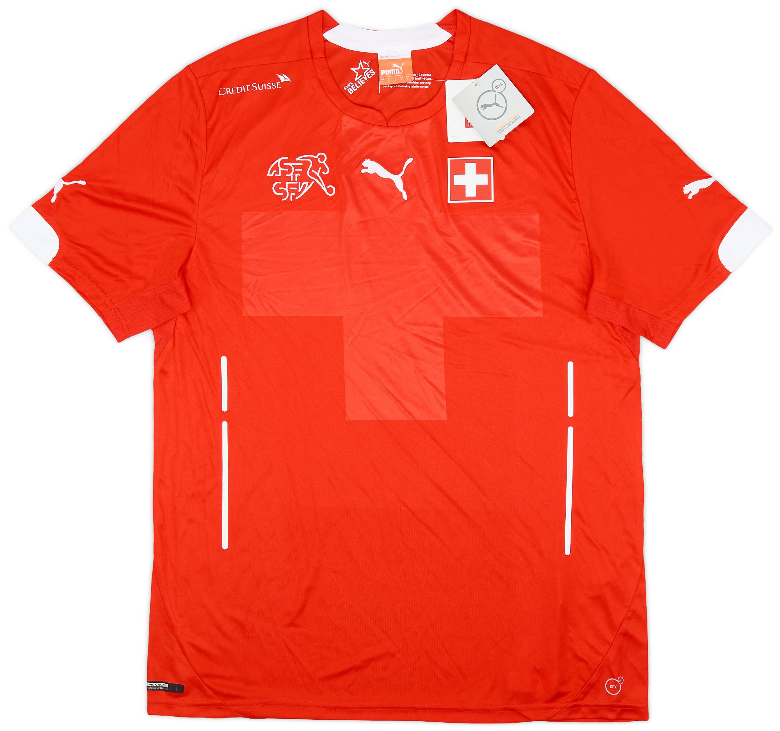 2014-15 Switzerland Home Shirt (L)