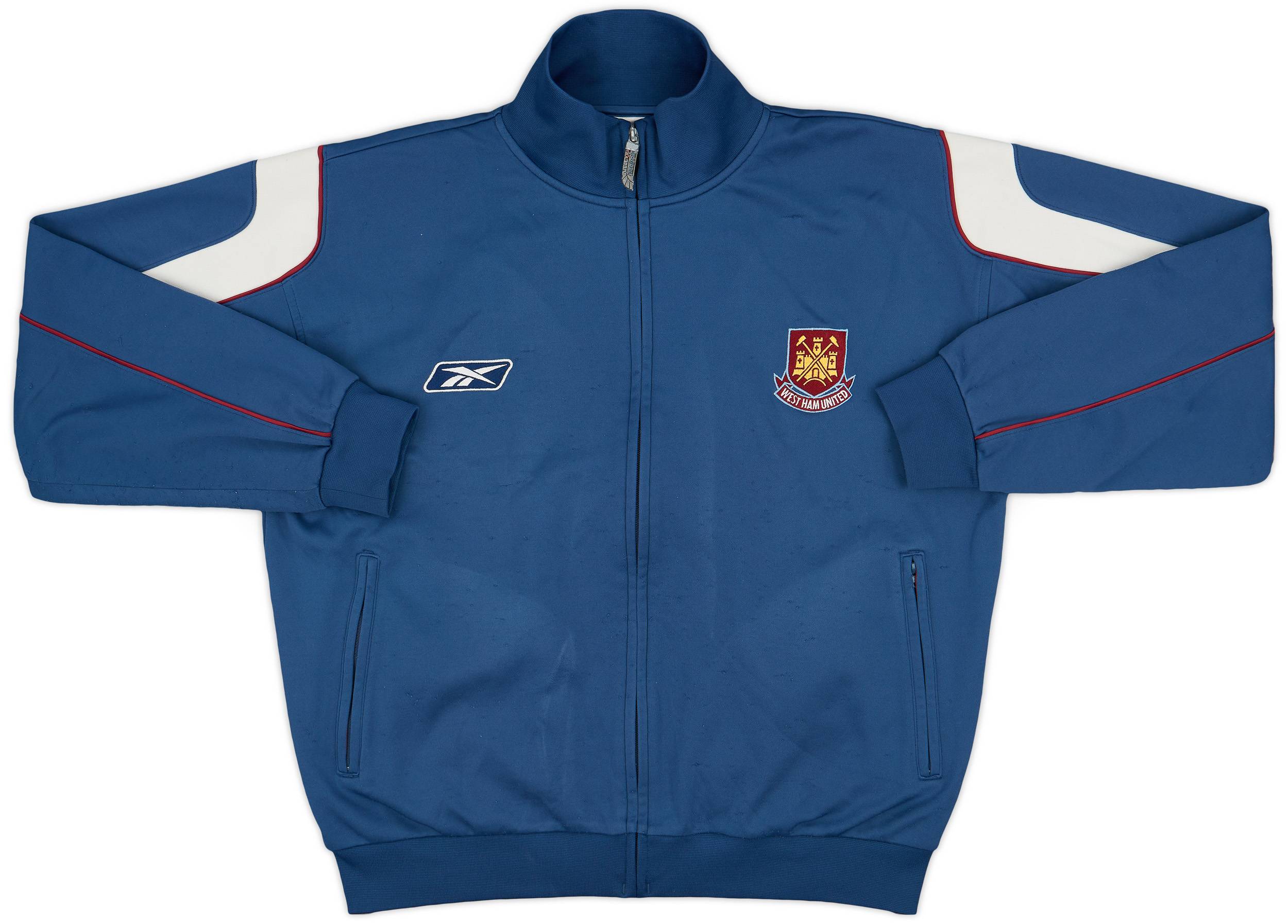 2005-07 West Ham Reebok Track Jacket - 6/10 - (L)