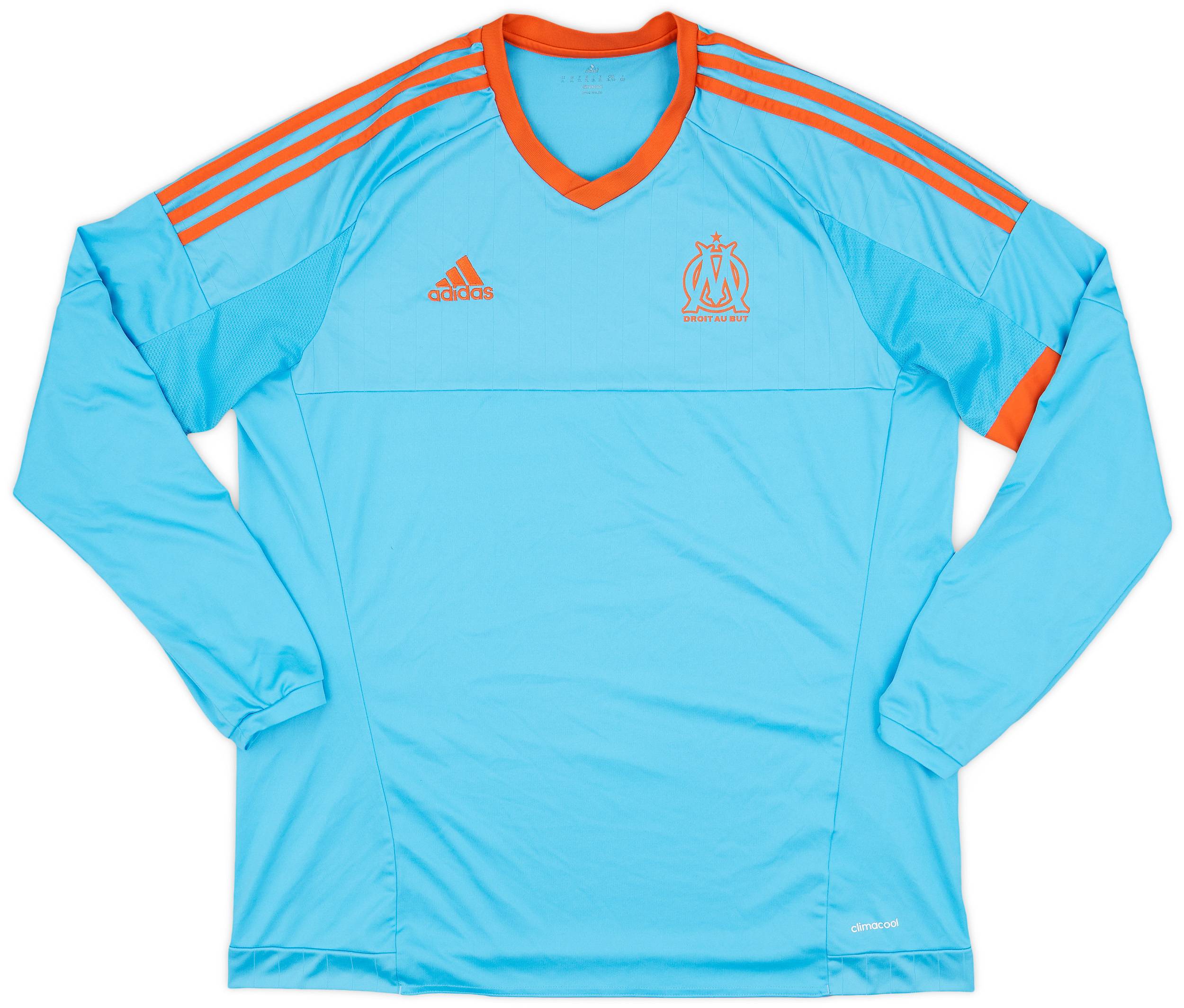 2014-15 Olympique Marseille Fourth L/S Shirt - 9/10 - (XL)