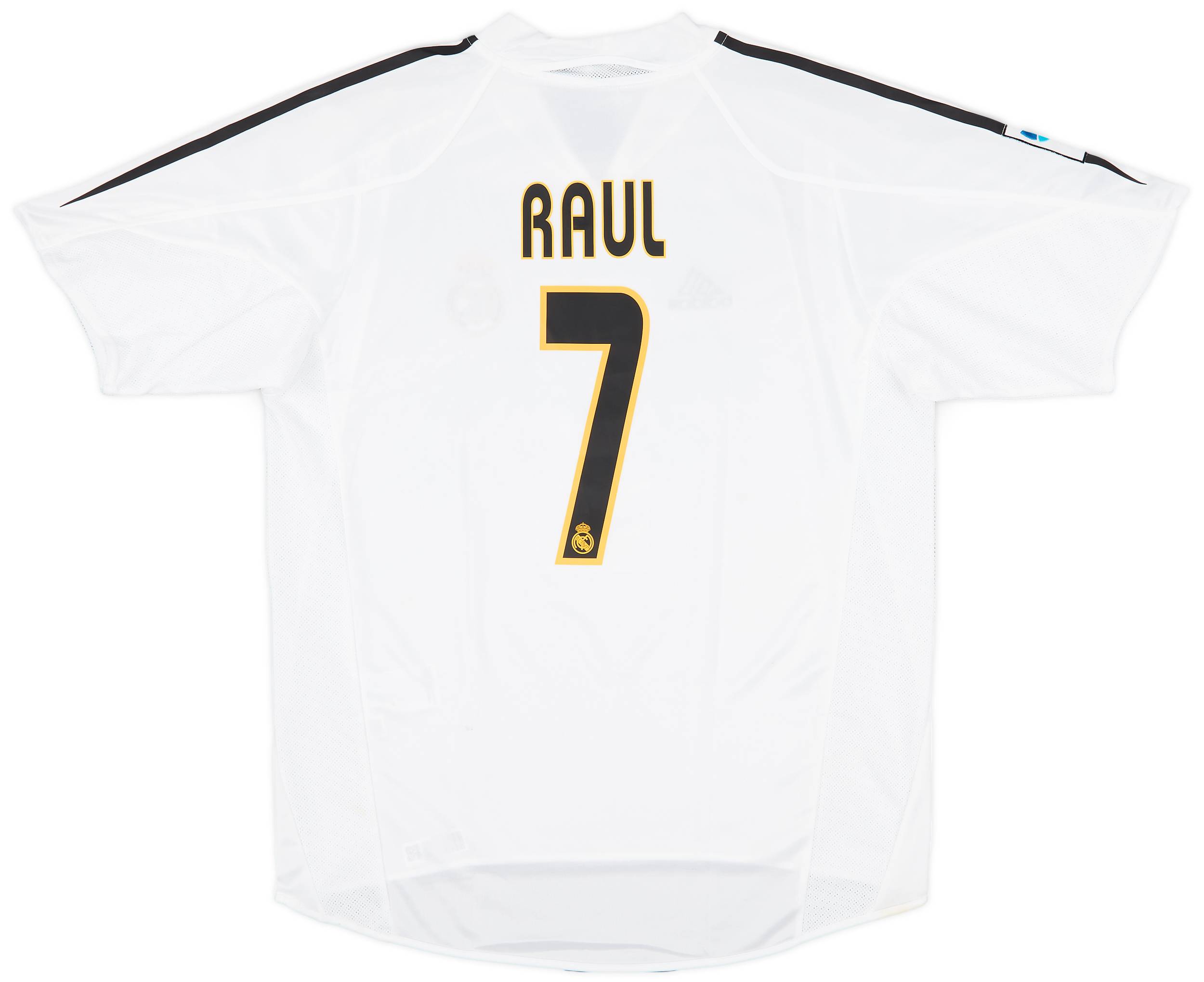 2004-05 Real Madrid Home Shirt Raul #7 (M)
