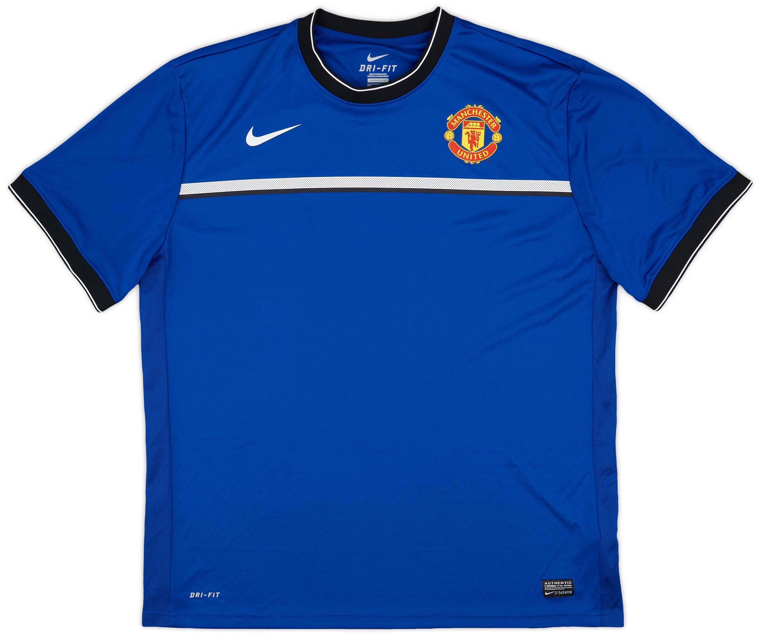 2011-12 Manchester United Nike Training Shirt - 9/10 - (XXL)