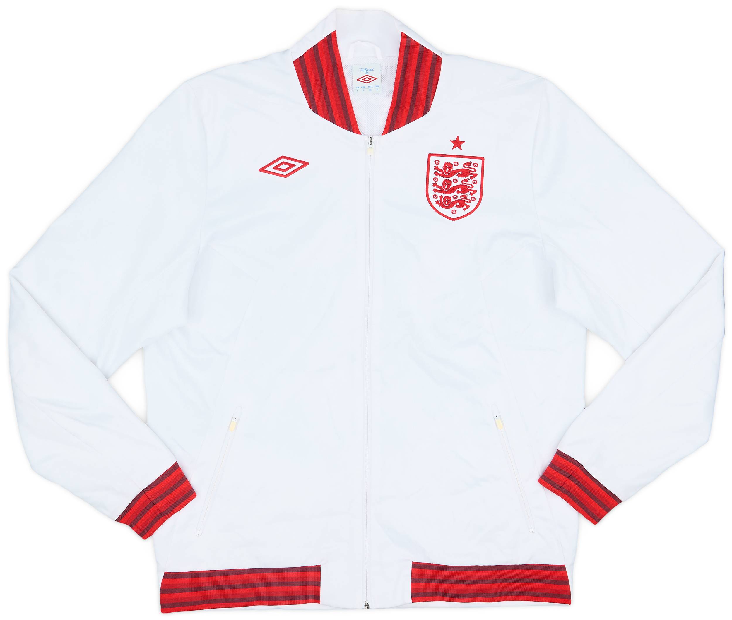 2012-13 England Umbro Track Jacket - 7/10 - (L)