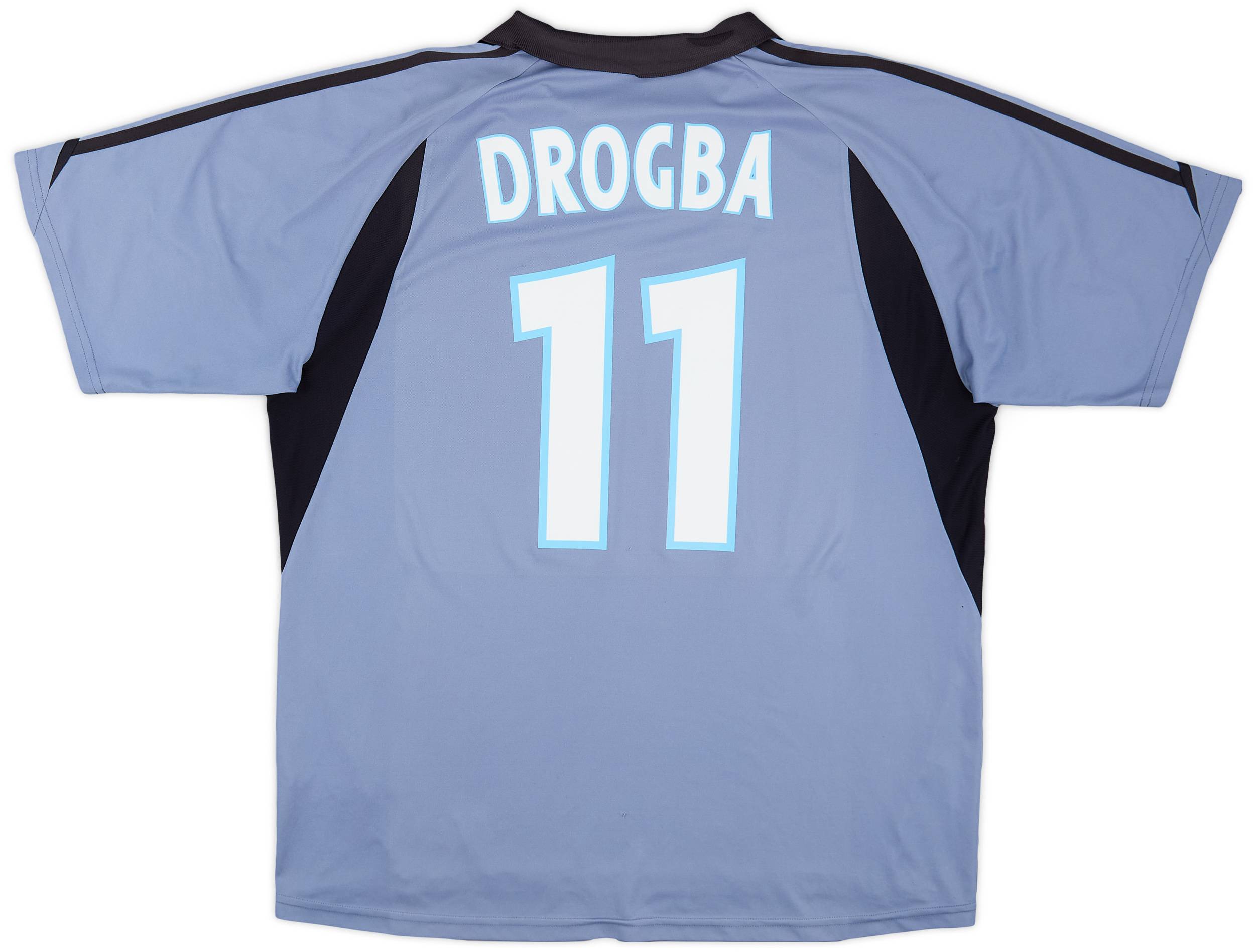 2003-04 Olympique Marseille Third Shirt Drogba #11 - 6/10 - (L)