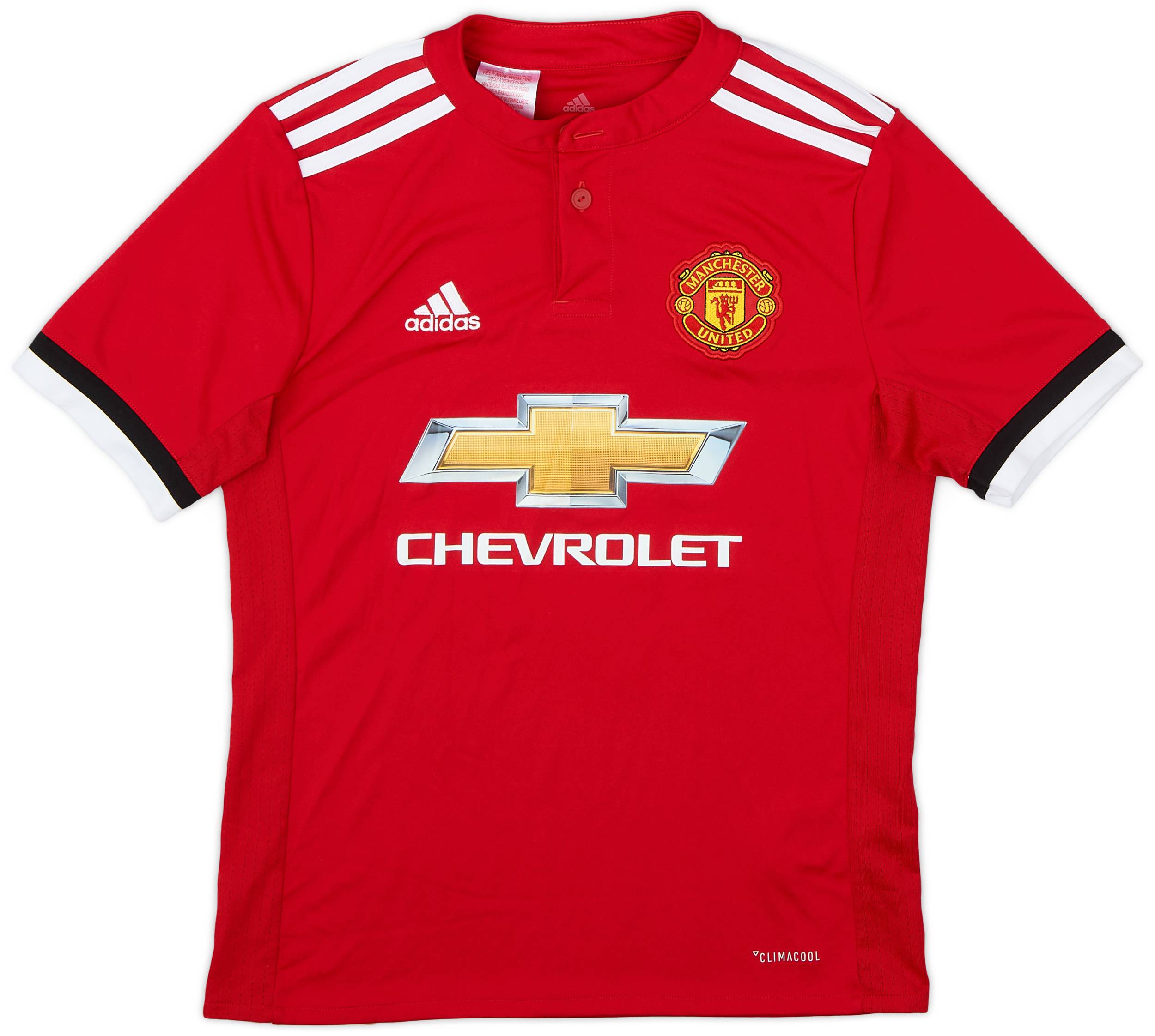 2017-18 Manchester United Home Shirt - 8/10 - (M.Boys)