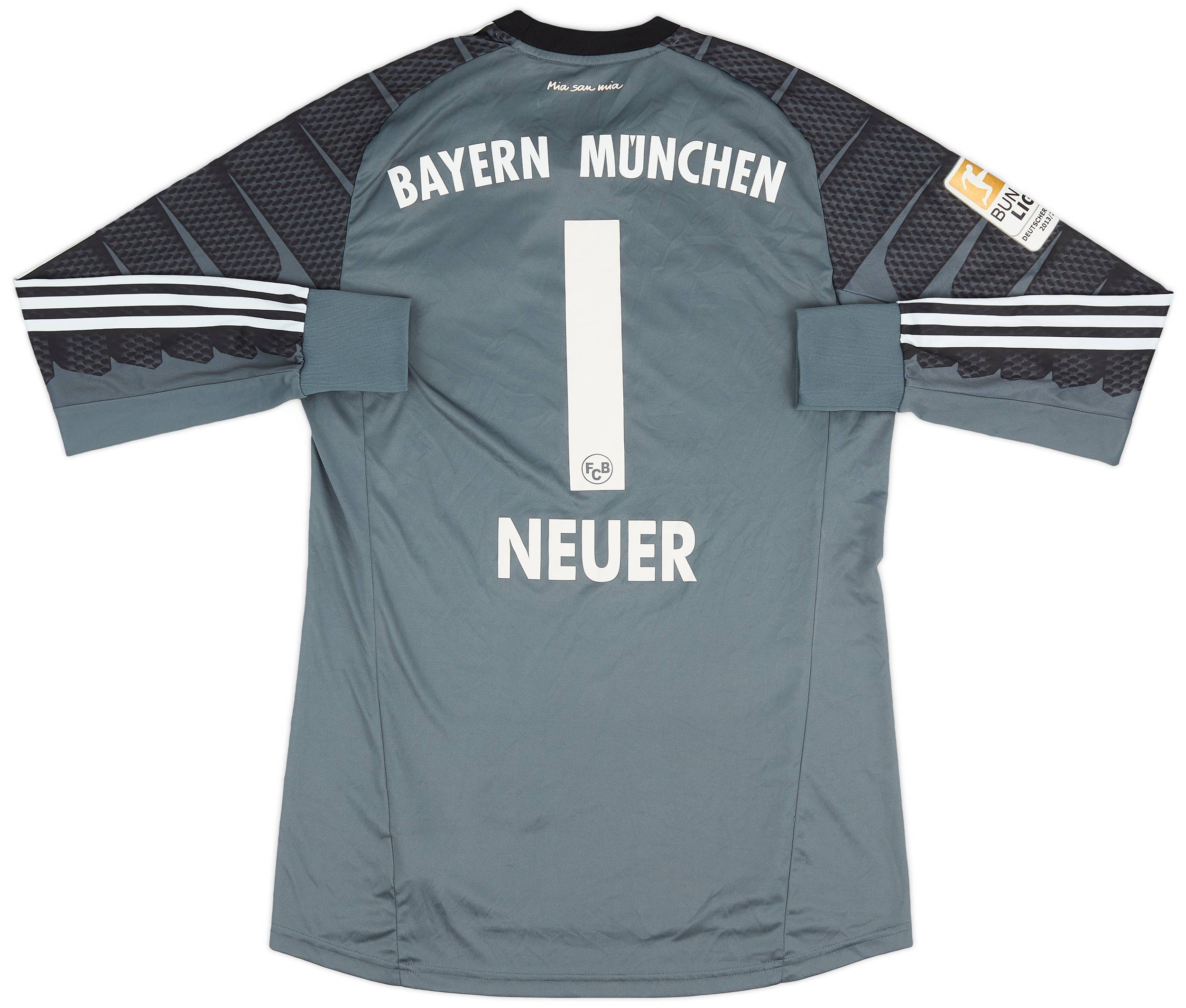 2014-15 Bayern Munich GK Shirt Neuer #1 - 9/10 - (M)