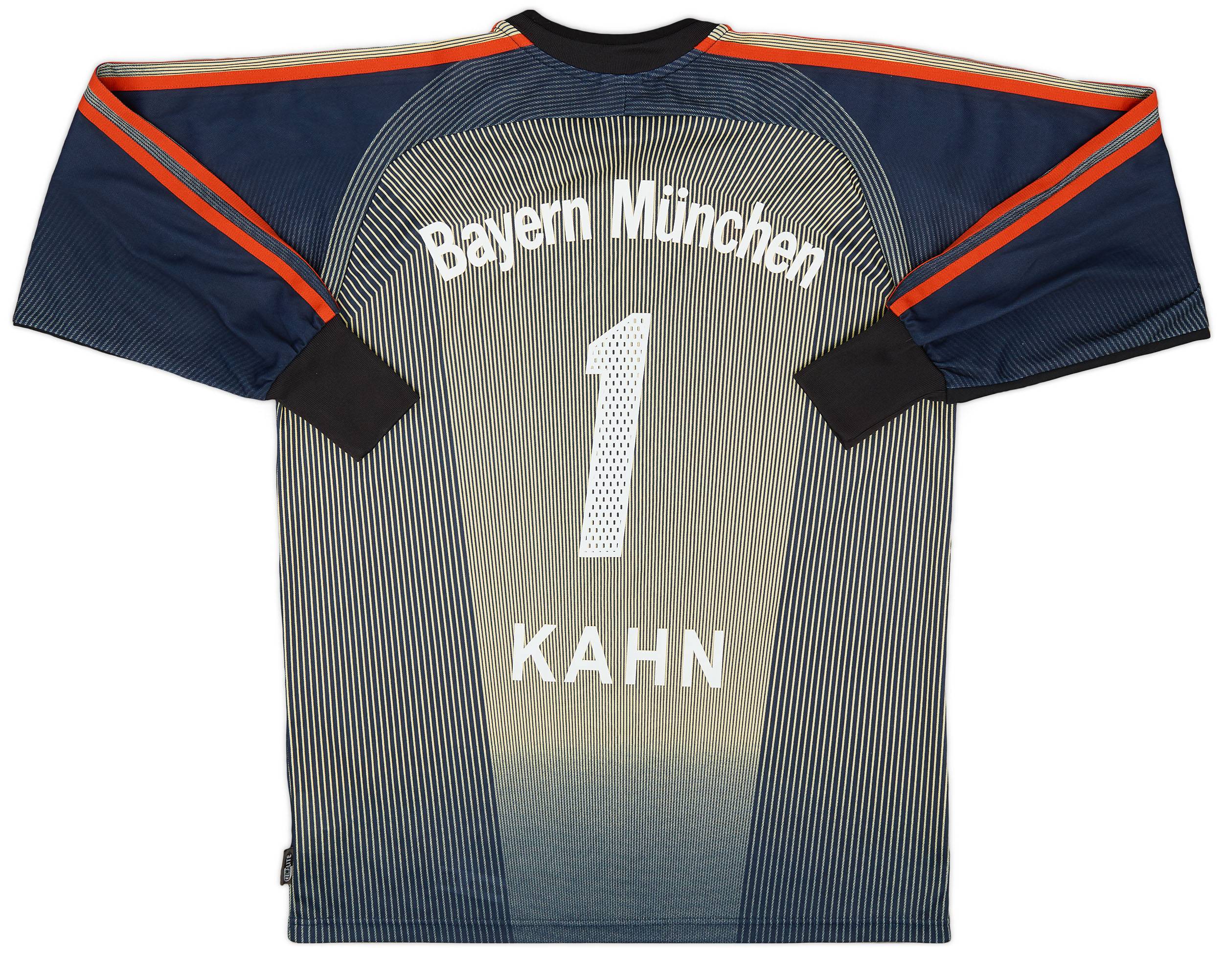 2003-04 Bayern Munich GK Shirt Kahn #1 - 9/10 - (S)