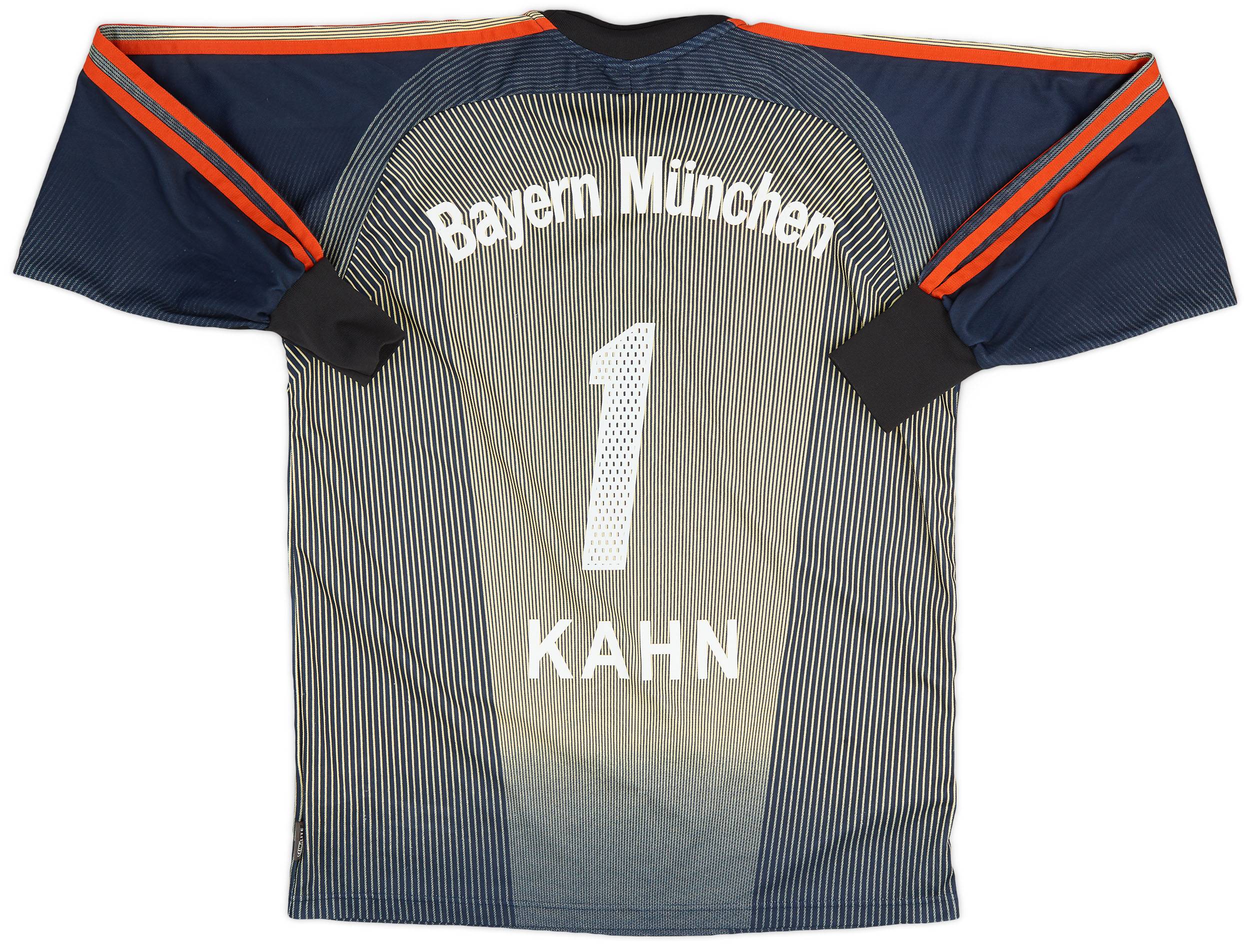 2003-04 Bayern Munich GK Shirt Kahn #1 - 9/10 - (S)