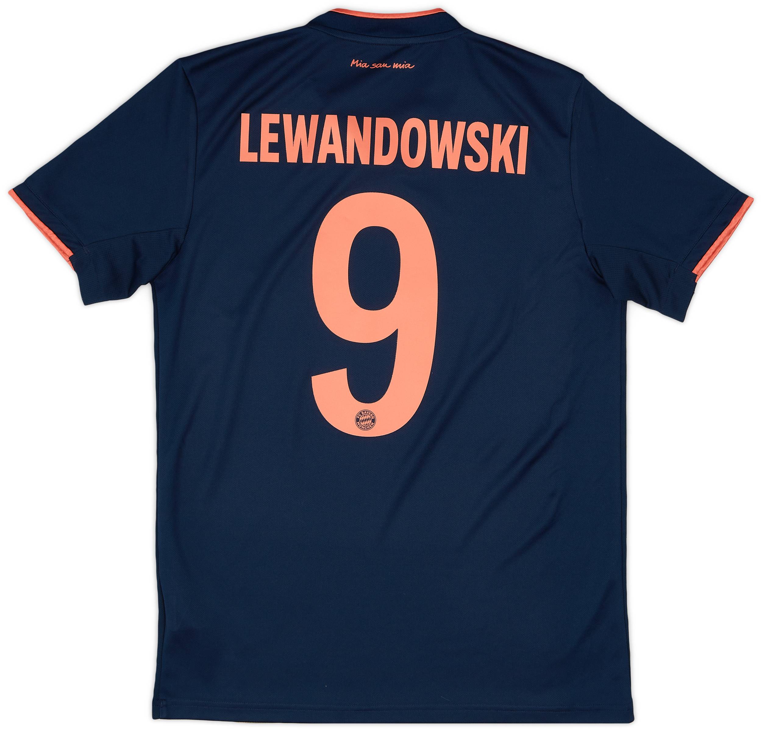 2019-20 Bayern Munich Third Shirt Lewandowski #9 - 9/10 - (S)