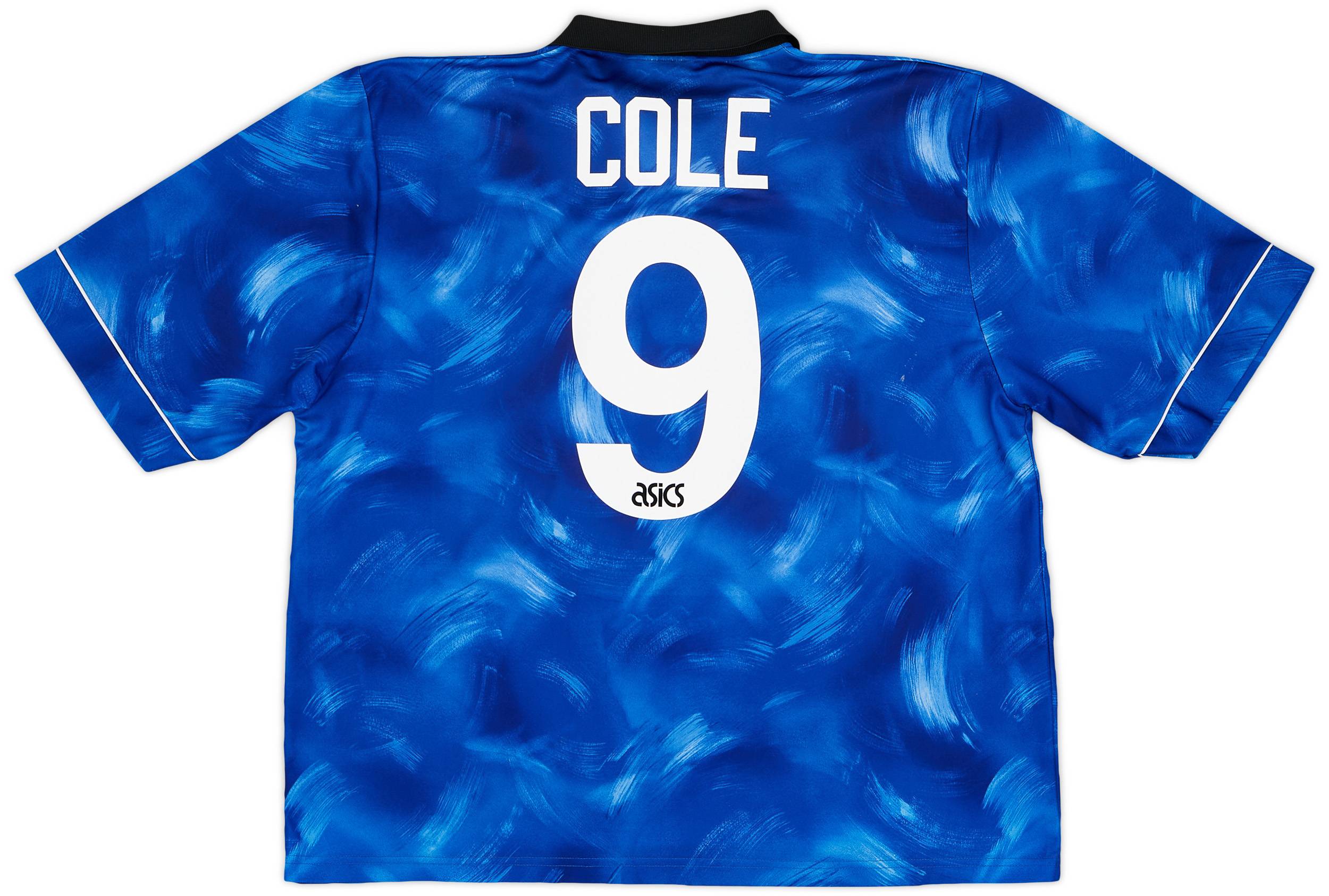 1993-95 Newcastle Away Shirt Cole #9 - 9/10 - (XXL)