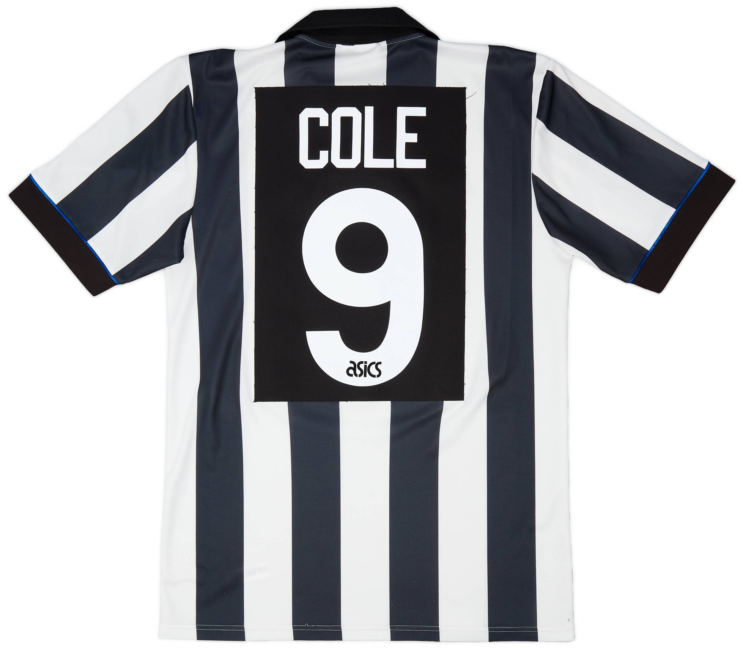 1993-95 Newcastle Home Shirt Cole #9 - 6/10 - (M)