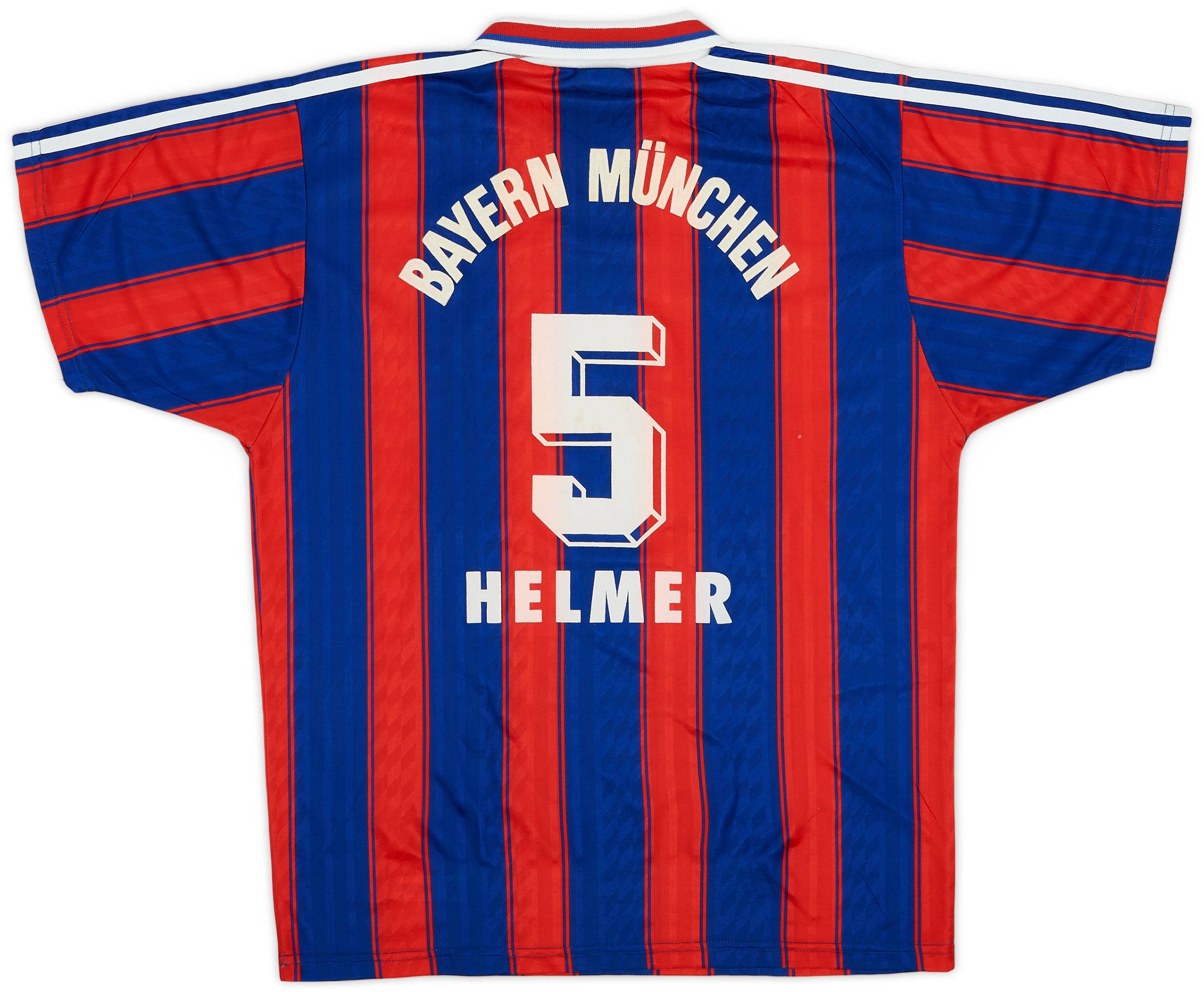 1995-97 Bayern Munich Home Shirt Helmer #5 - 6/10 - (M)