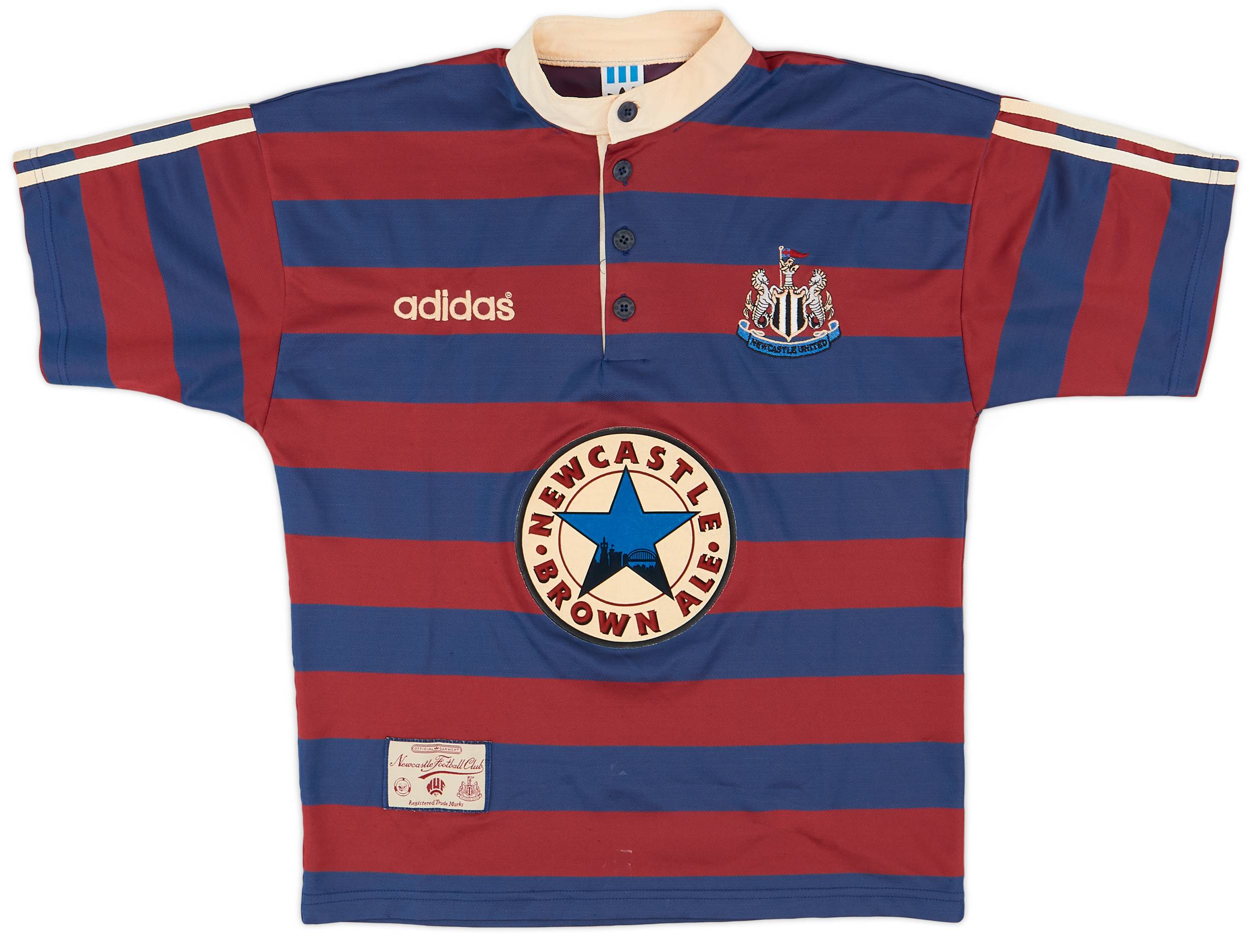 1995-96 Newcastle Away Shirt - 8/10 - (S)