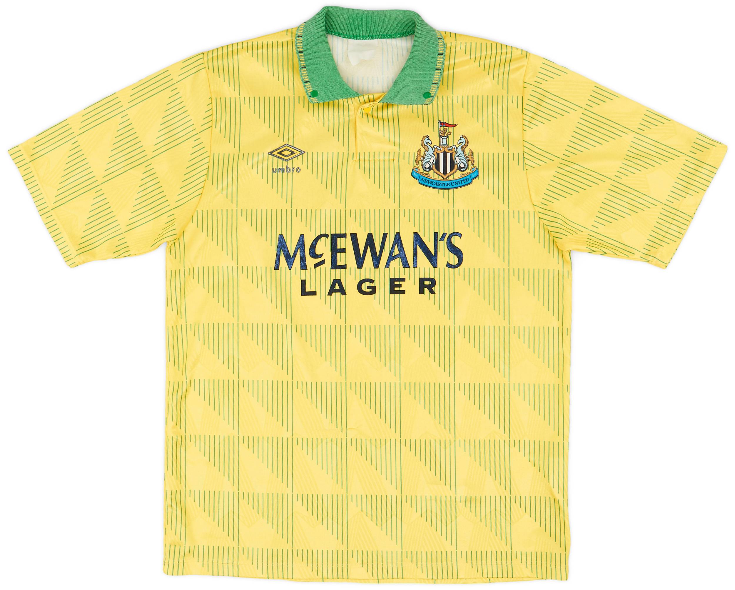 1991-93 Newcastle Away Shirt - 8/10 - (M)
