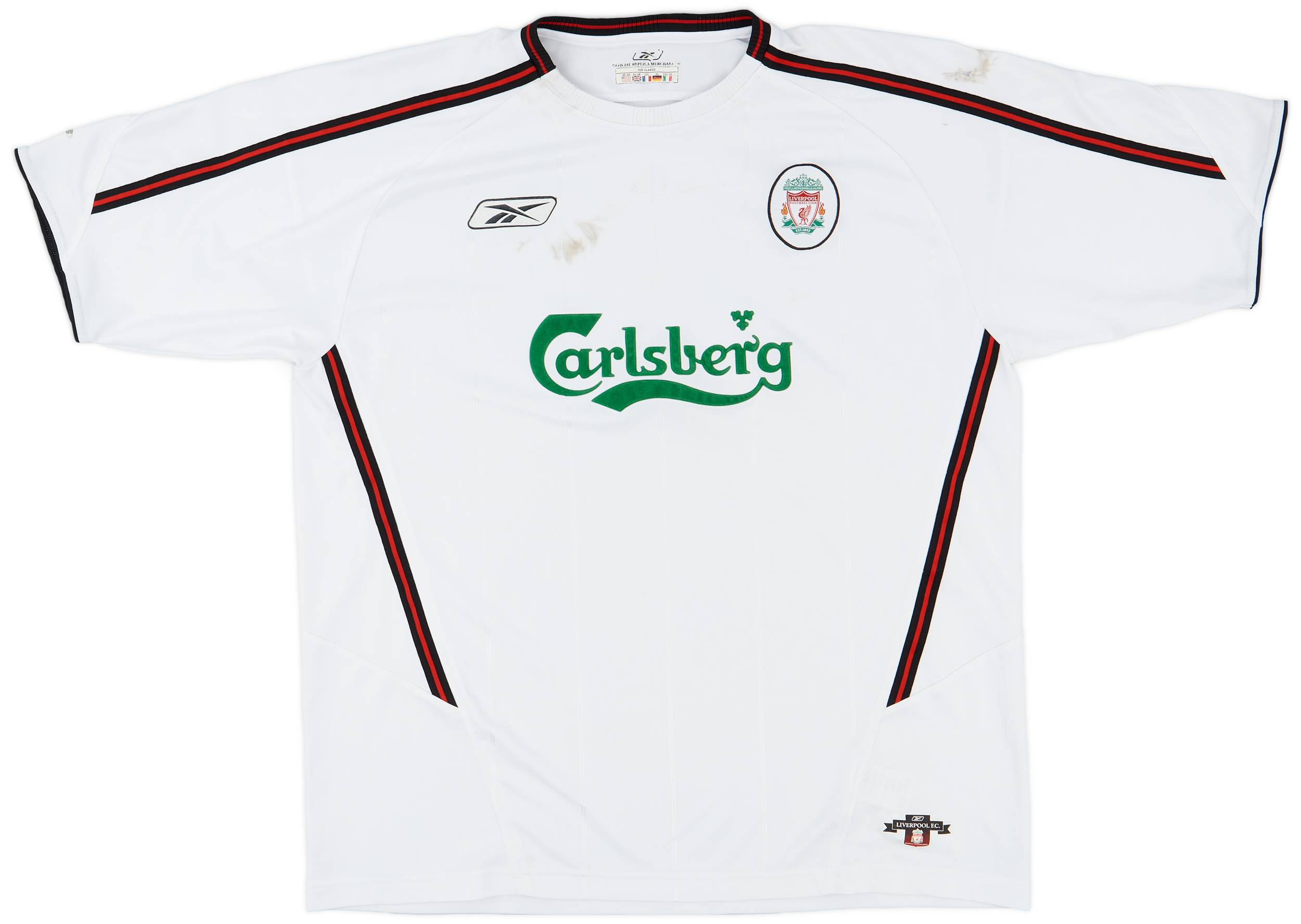 2003-04 Liverpool Away Shirt - 4/10 - (XL)