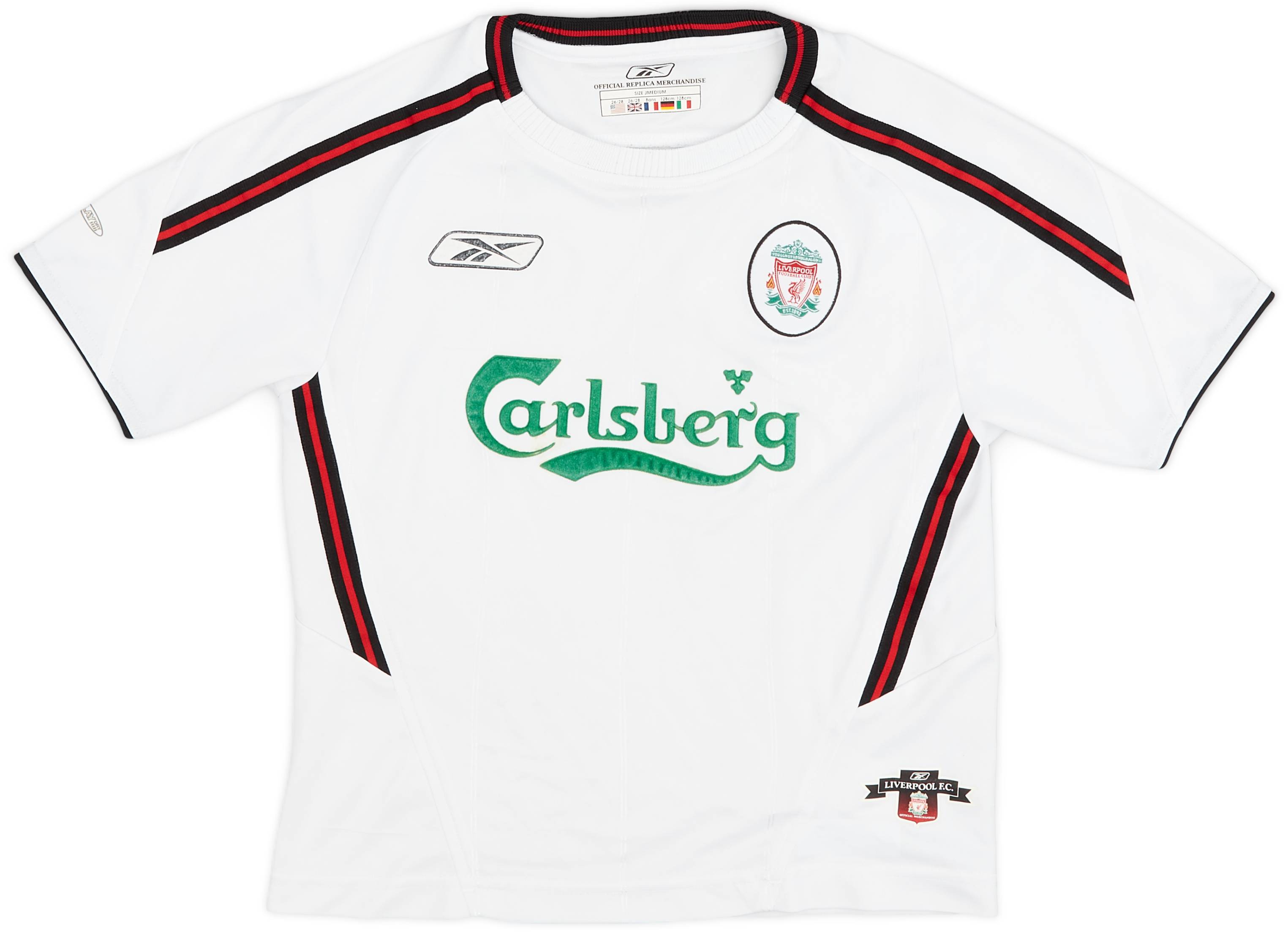 2003-04 Liverpool Away Shirt - 7/10 - (M.Boys)