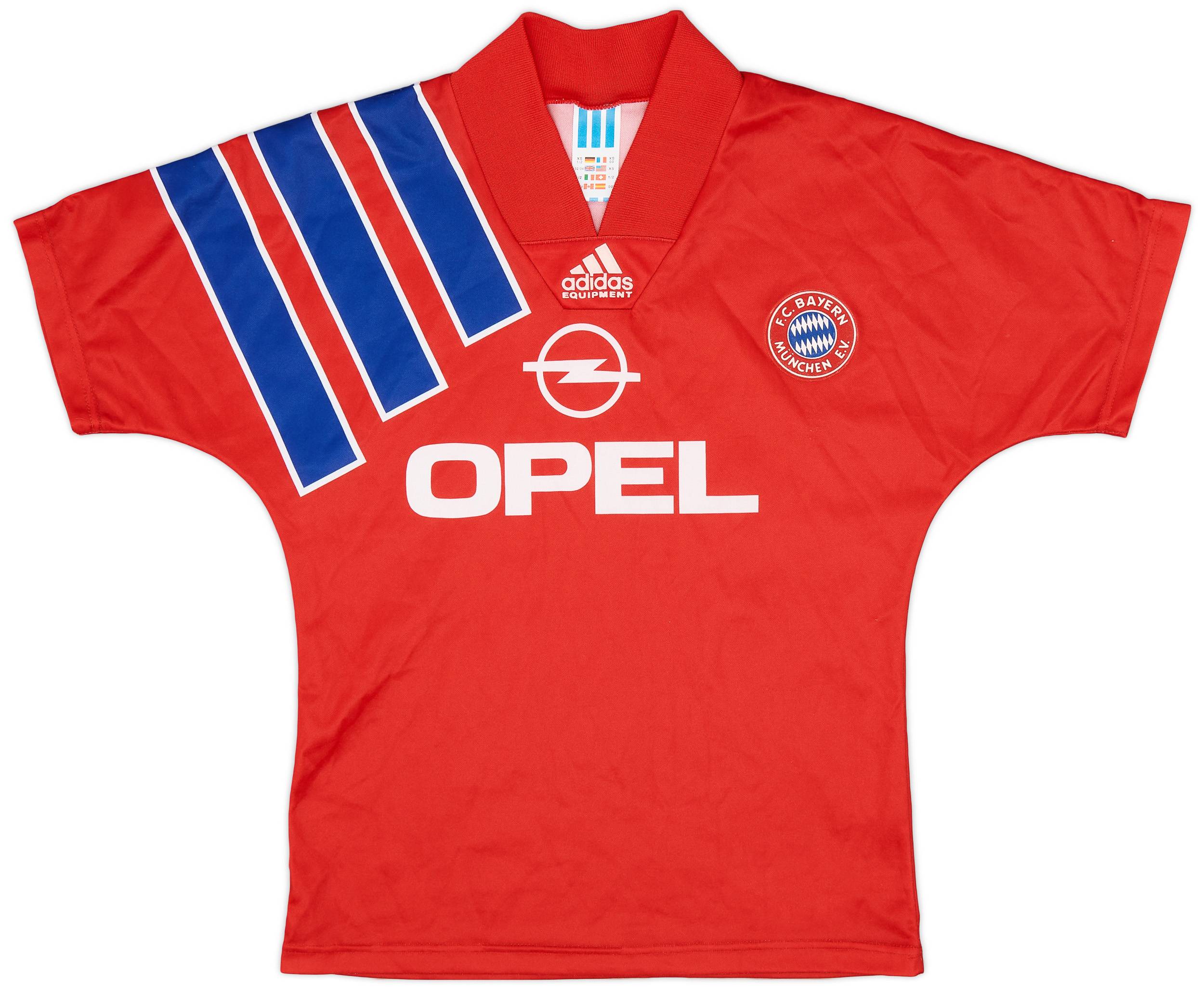 1991-93 Bayern Munich Home Shirt - 7/10 - (XS)