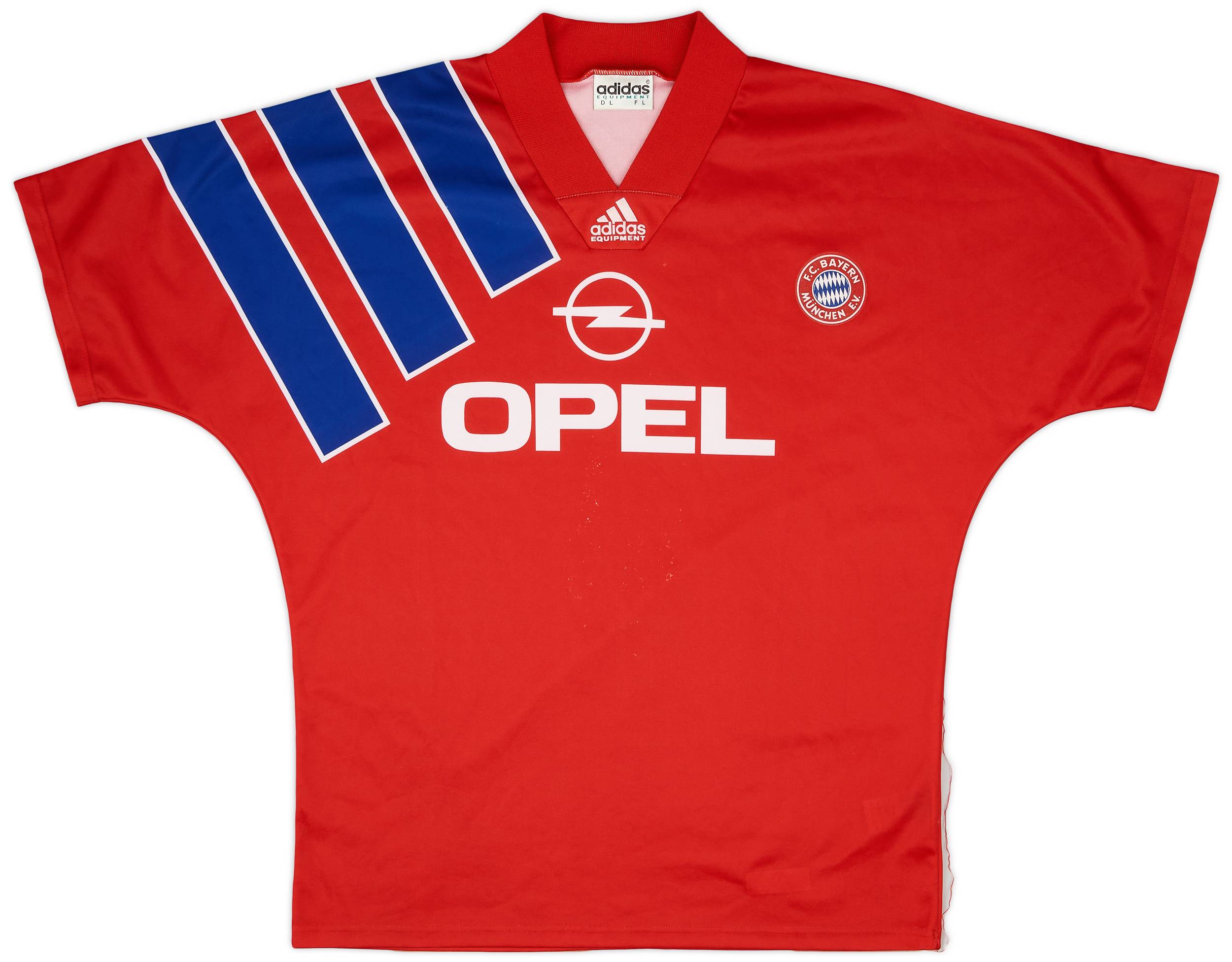 1991-93 Bayern Munich Home Shirt - 8/10 - (L)