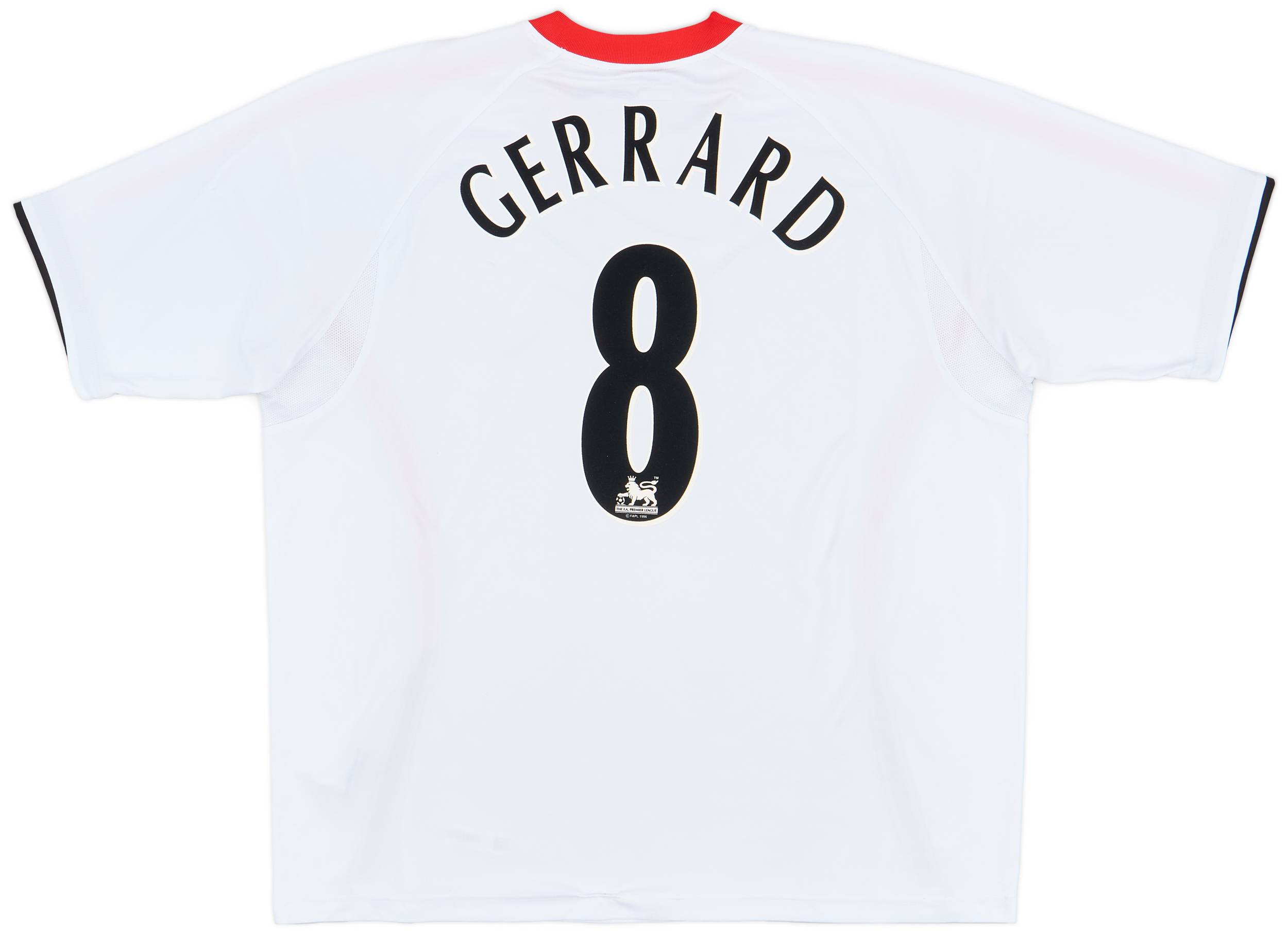 2005-06 Liverpool Away Shirt Gerrard #8 - 7/10 - (XXL)
