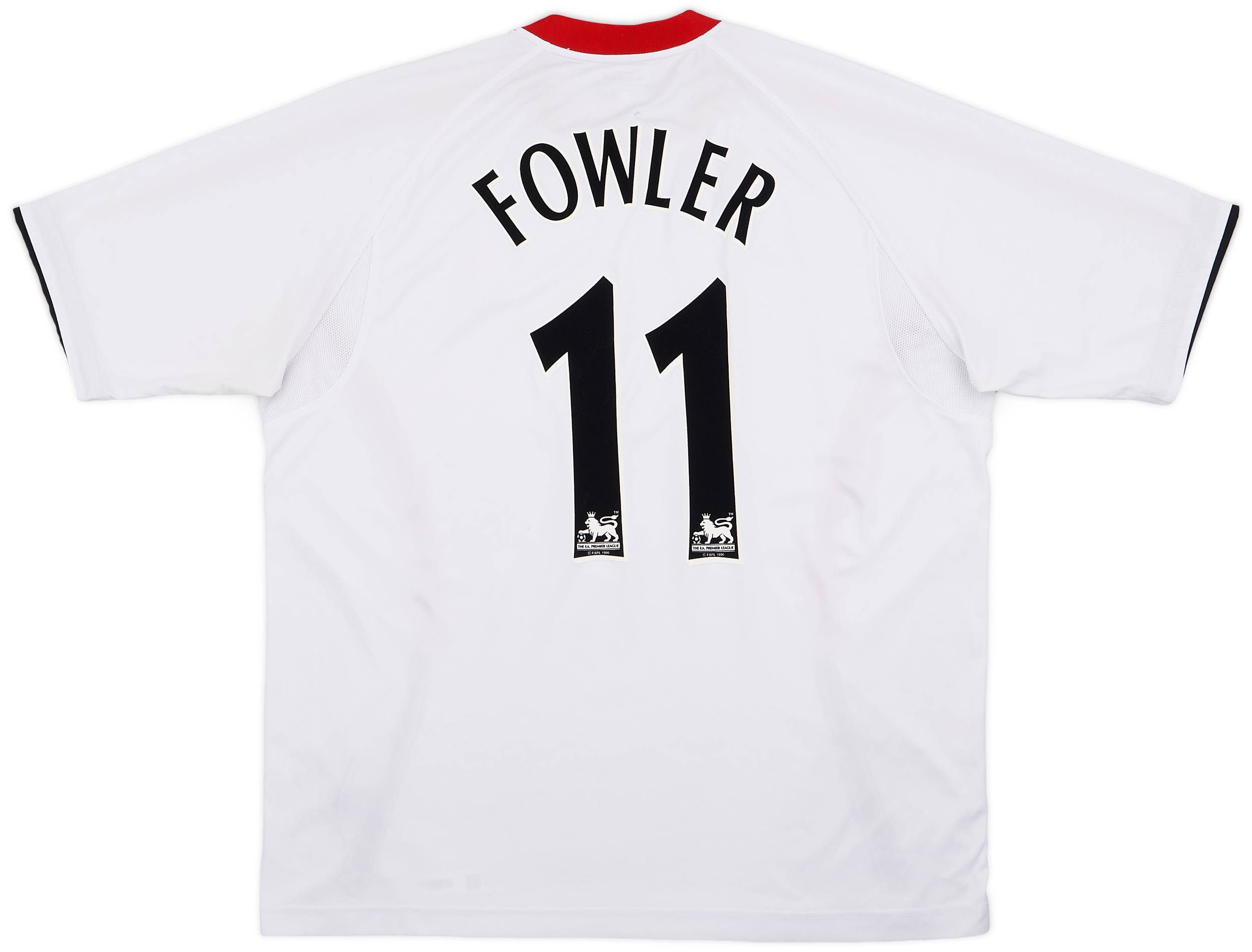 2005-06 Liverpool Away Shirt Fowler #11 - 8/10 - (XXL)
