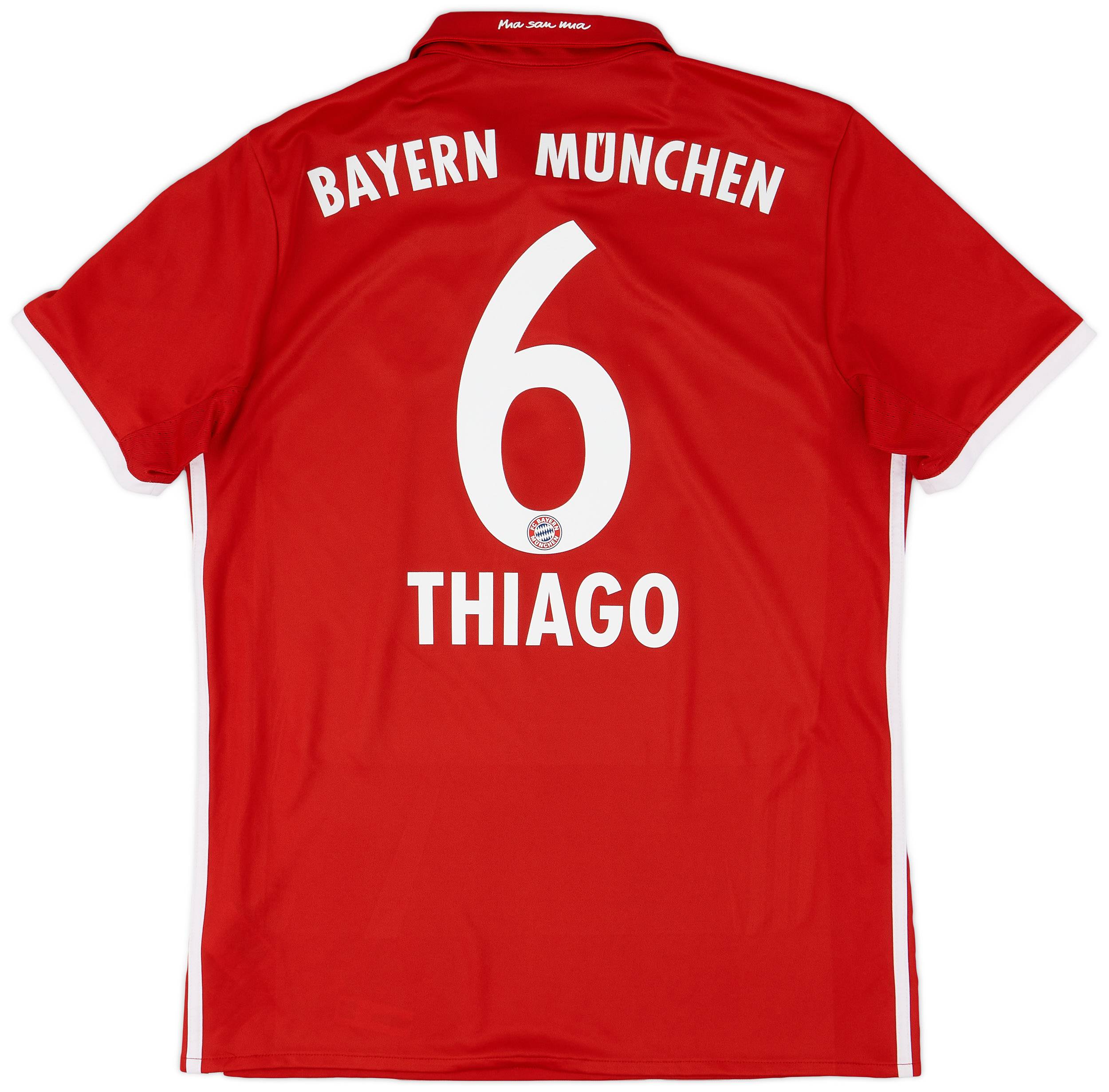 FC Bayern Munchen Thiago 6番 Oサイズ シャツ