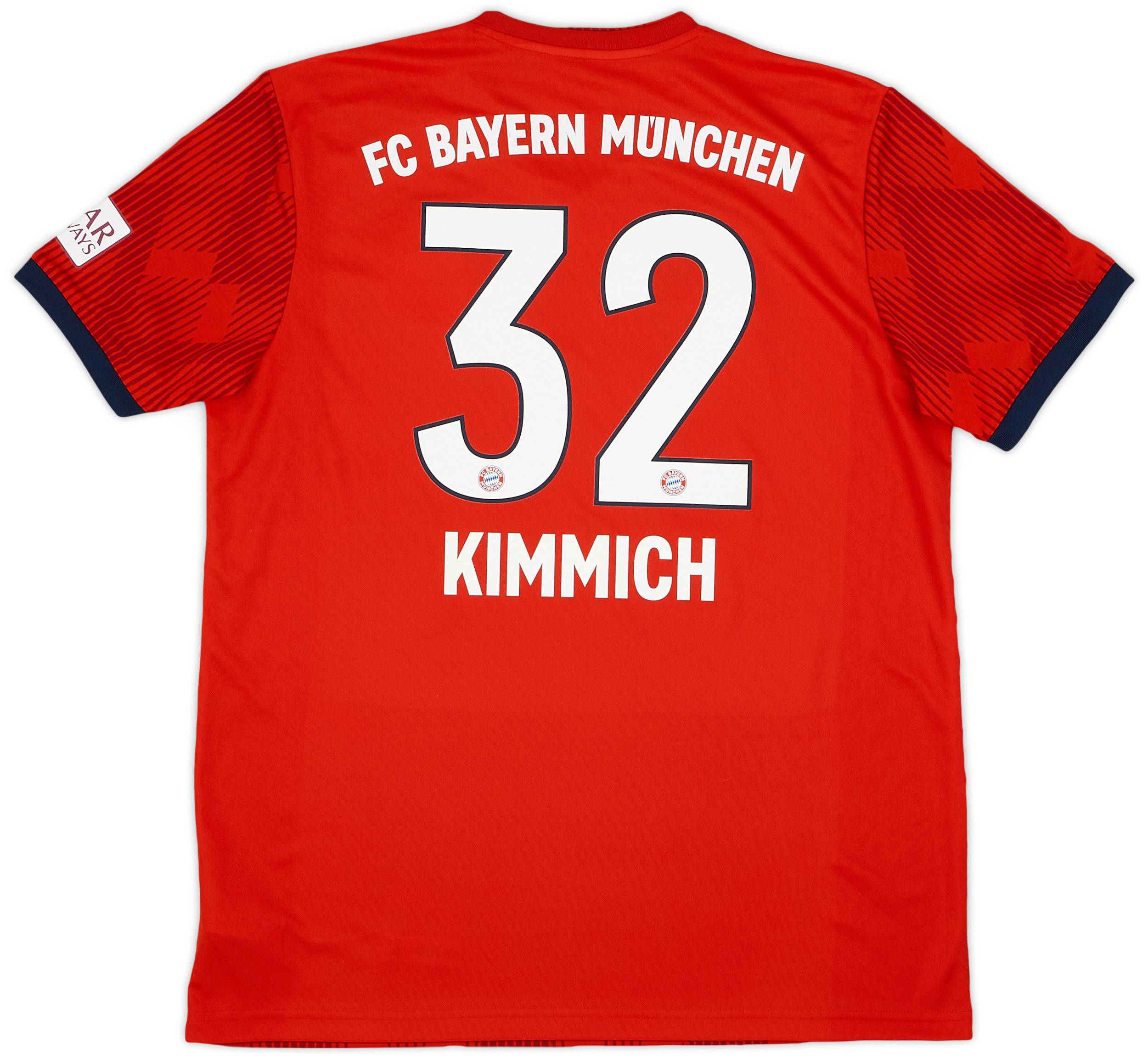 2018-19 Bayern Munich Home Shirt Kimmich #32 - 9/10 - (L)