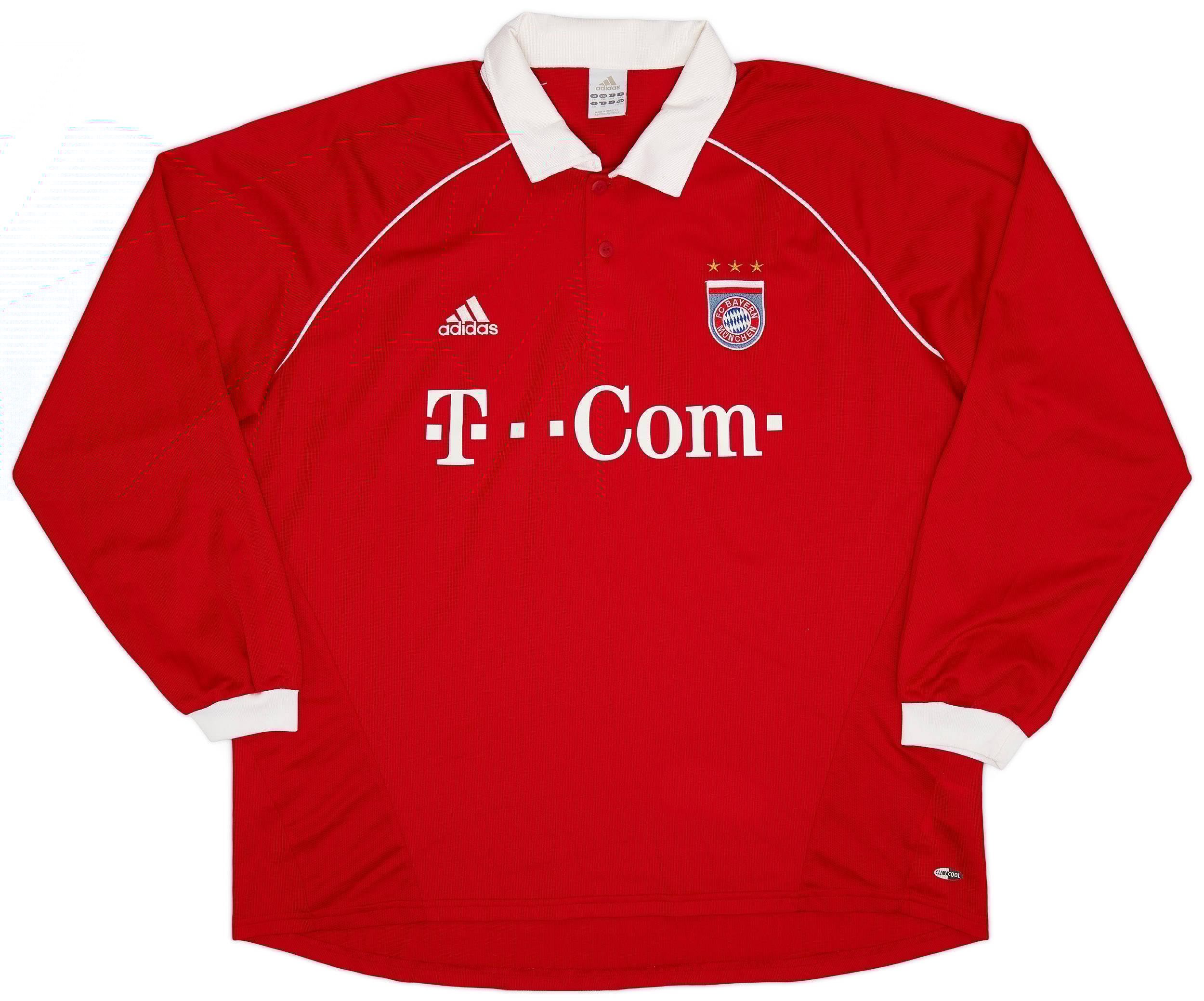 2005-06 Bayern Munich Home L/S Shirt - 9/10 - (XXL)