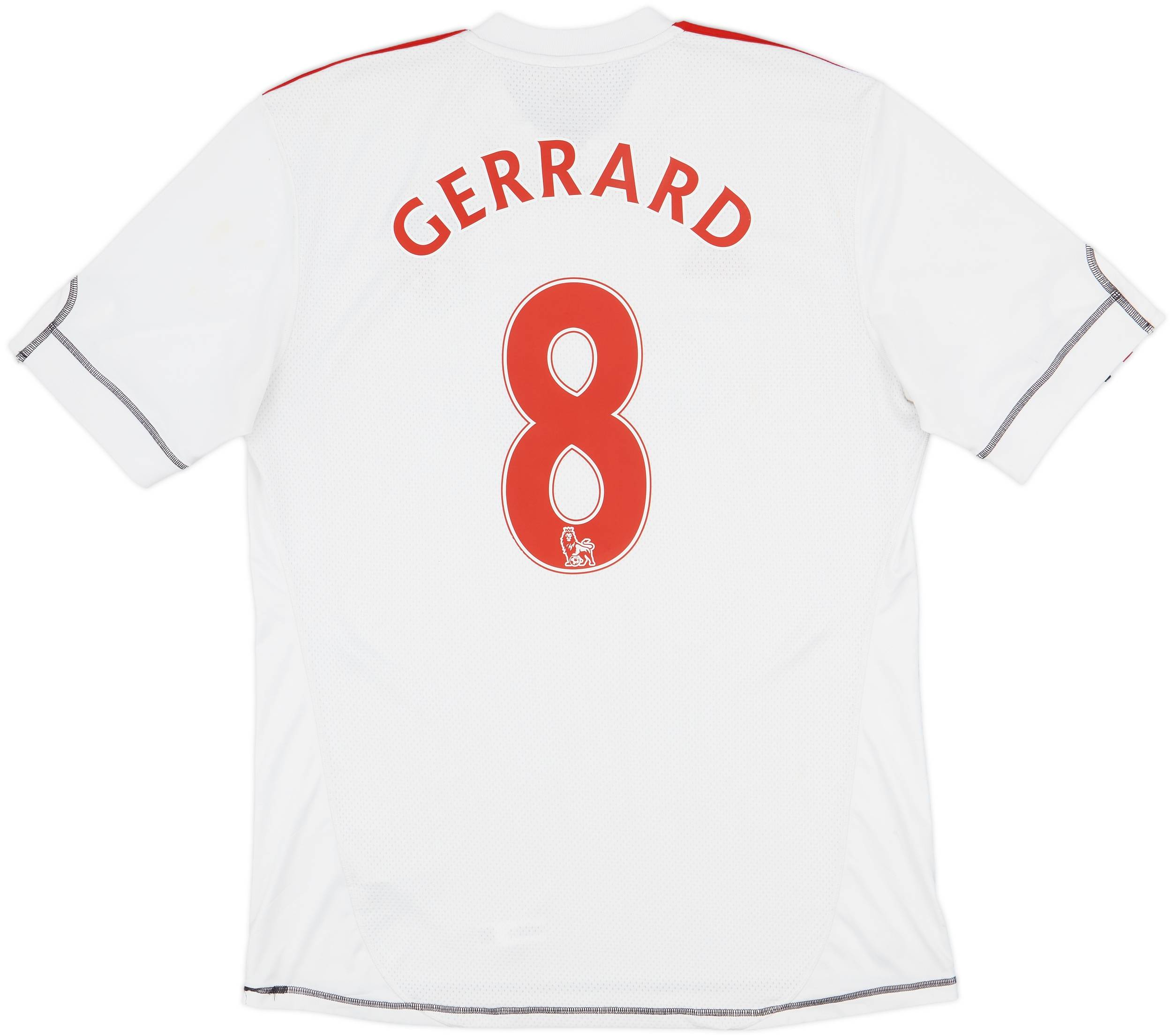 2009-10 Liverpool Third Shirt Gerrard #8 - 7/10 - (L)