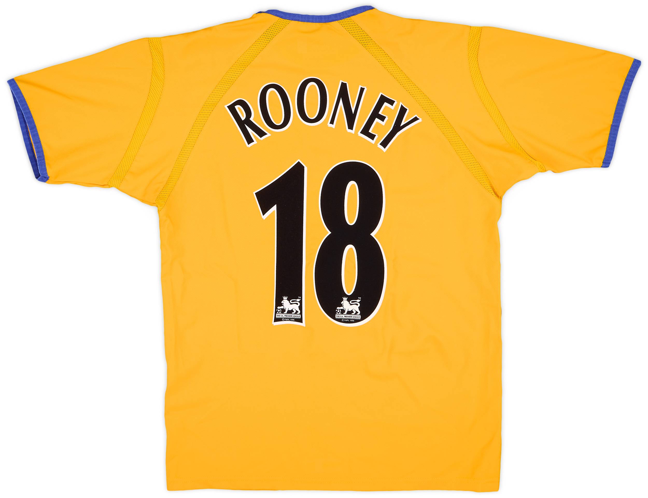 2003-04 Everton Away Shirt Rooney #18 - 9/10 - (S)