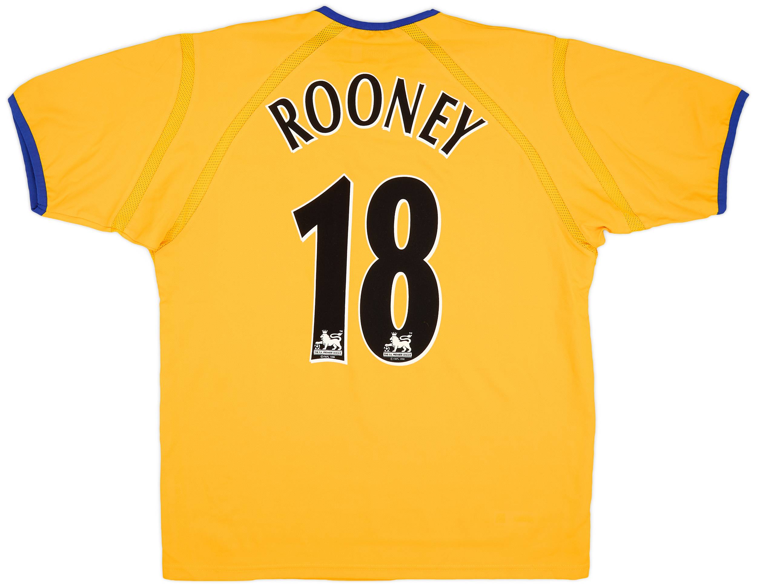 2003-04 Everton Away Shirt Rooney #18 - 9/10 - (L)
