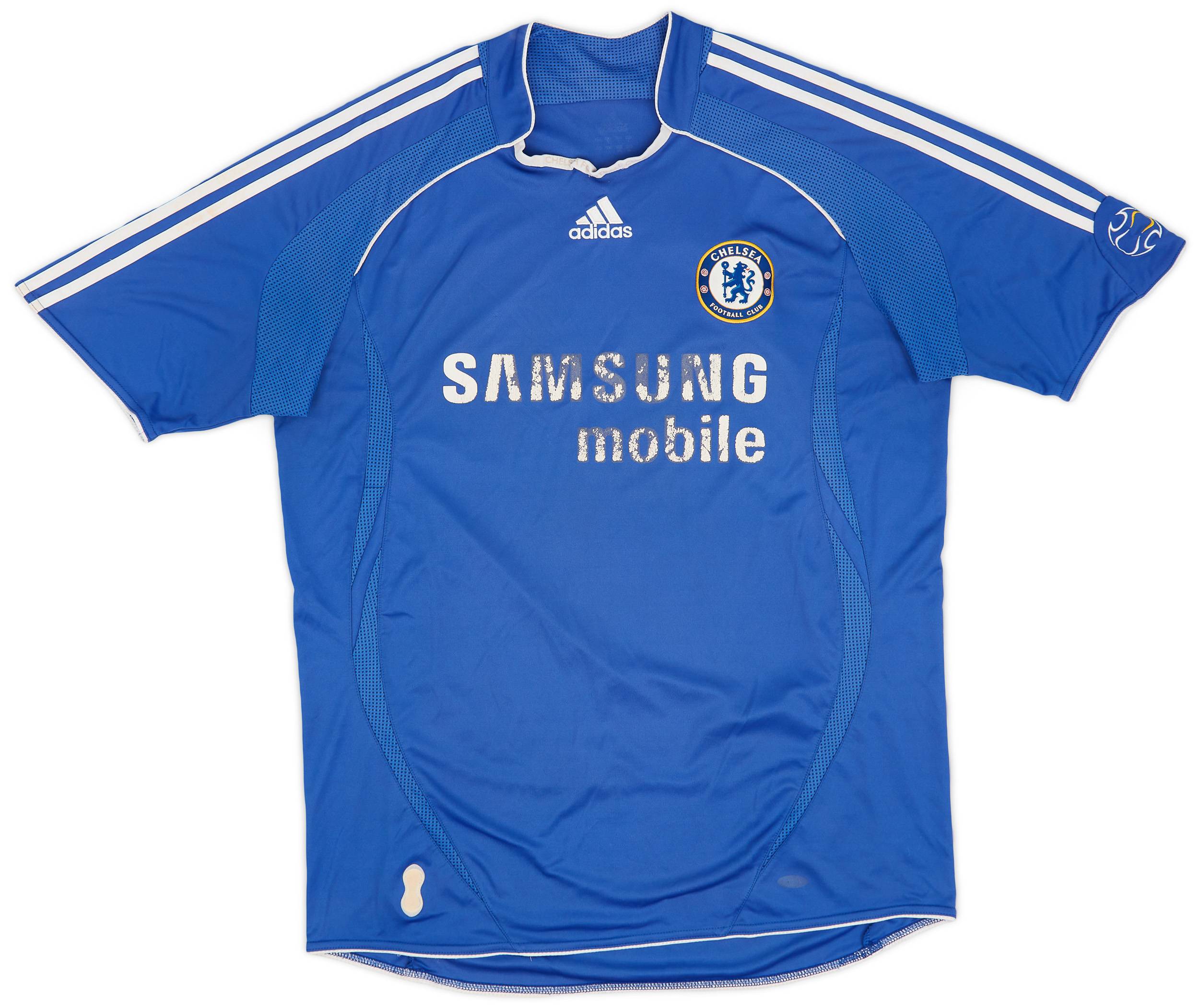 CHELSEA　チェルシー　2006～08　ホーム　サッカーユニフォーム 2006-08 Chelsea Home Shirt - 4/10 - (L)