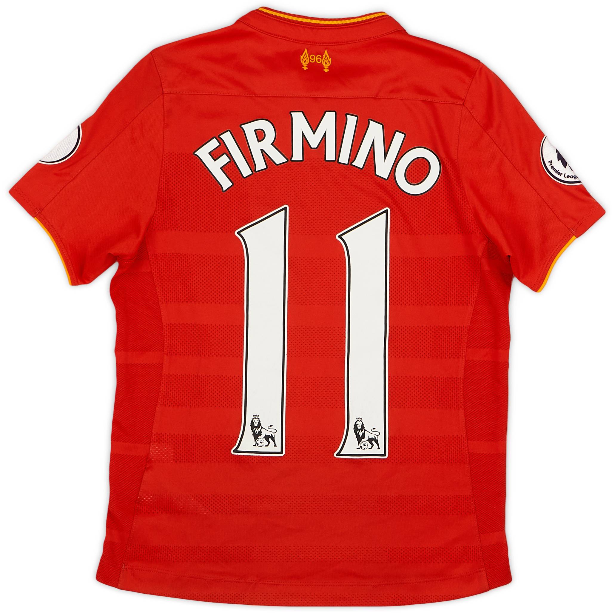 2016 17 Liverpool Home Shirt Firmino 11 7 10 M.Boys