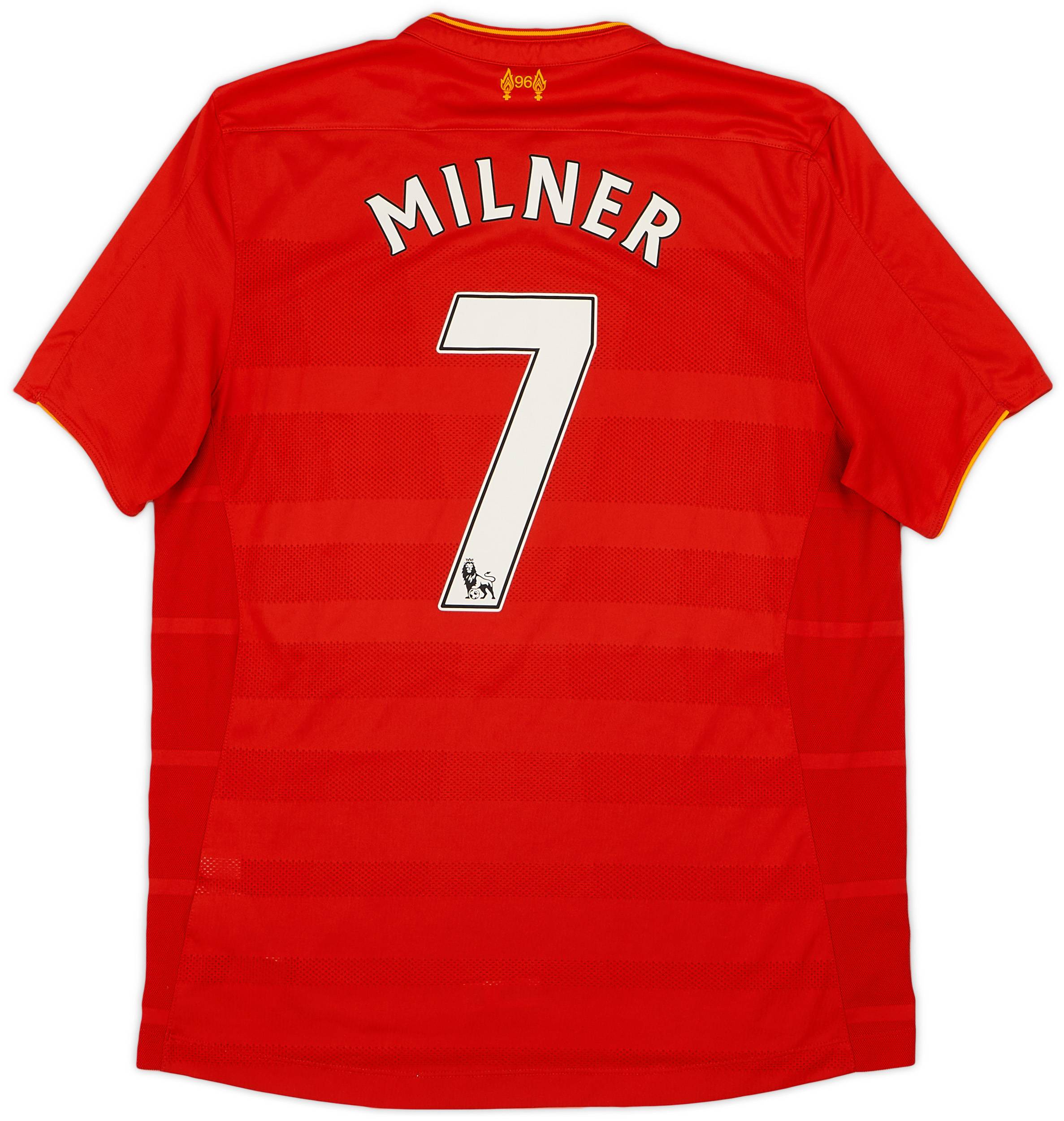 2016-17 Liverpool Home Shirt Milner #7