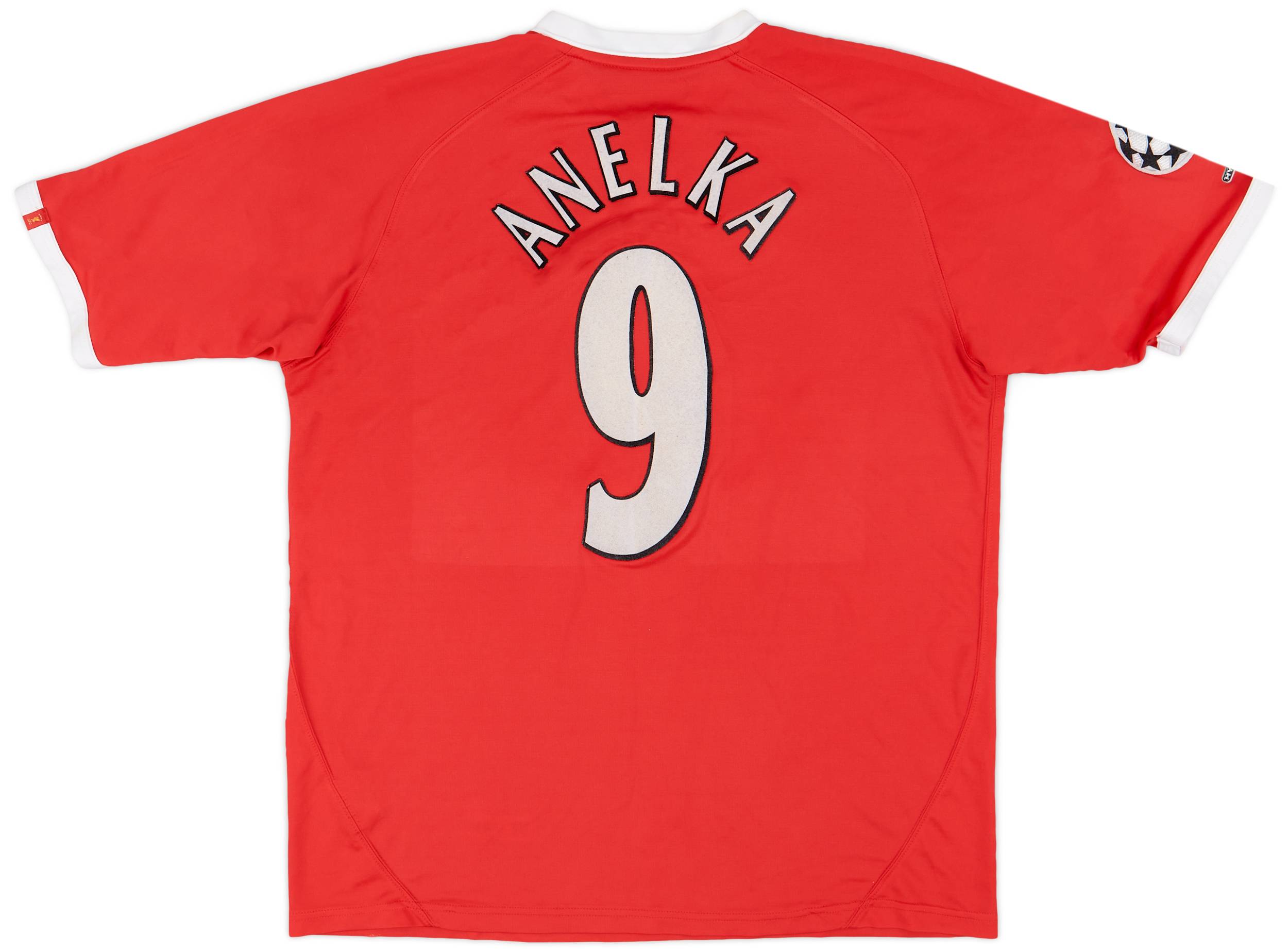 2001-03 Liverpool CL Shirt Anelka #9 - 8/10 - (XXL)