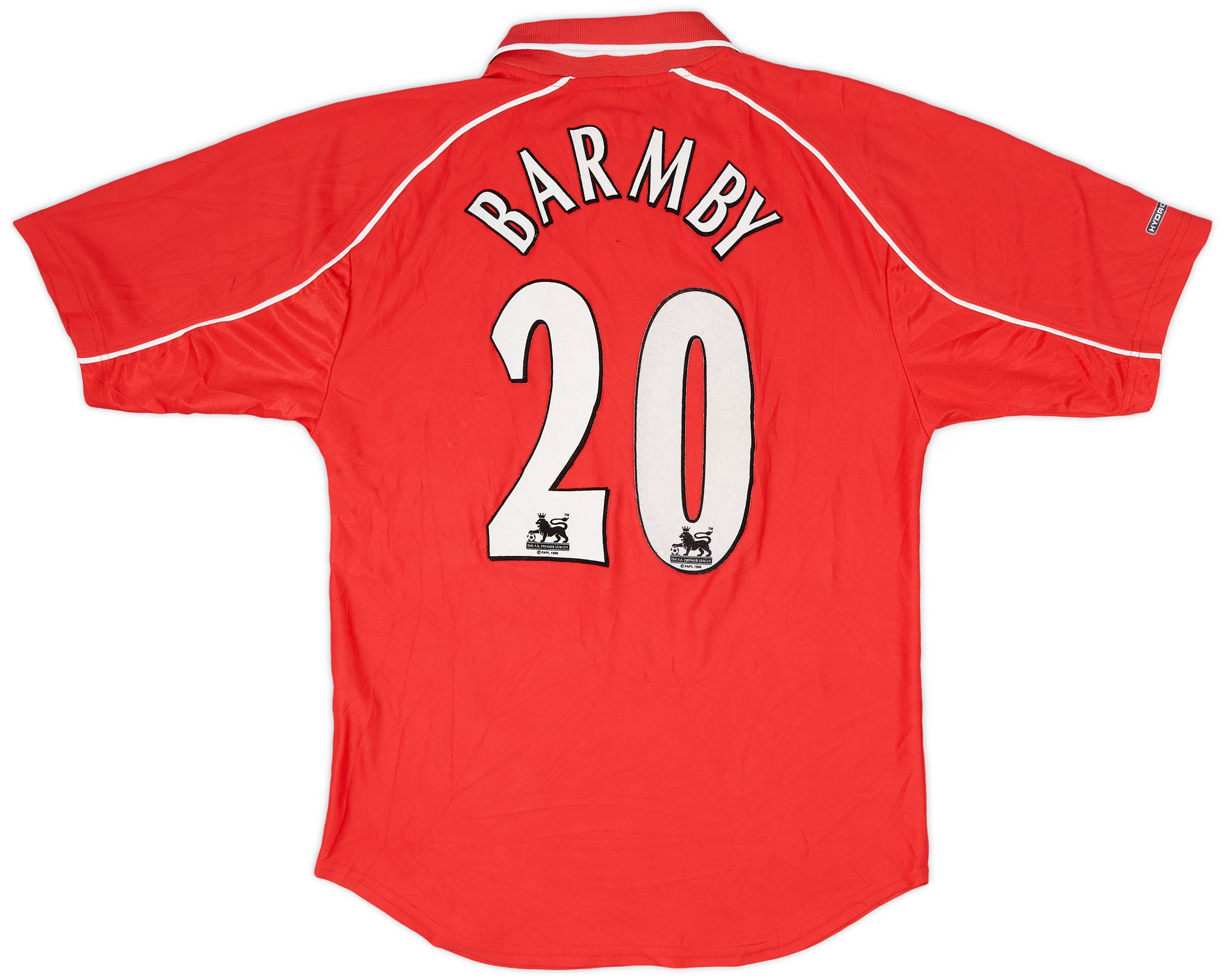 2000-02 Liverpool Home Shirt Barmby #20 - 9/10 - (S)