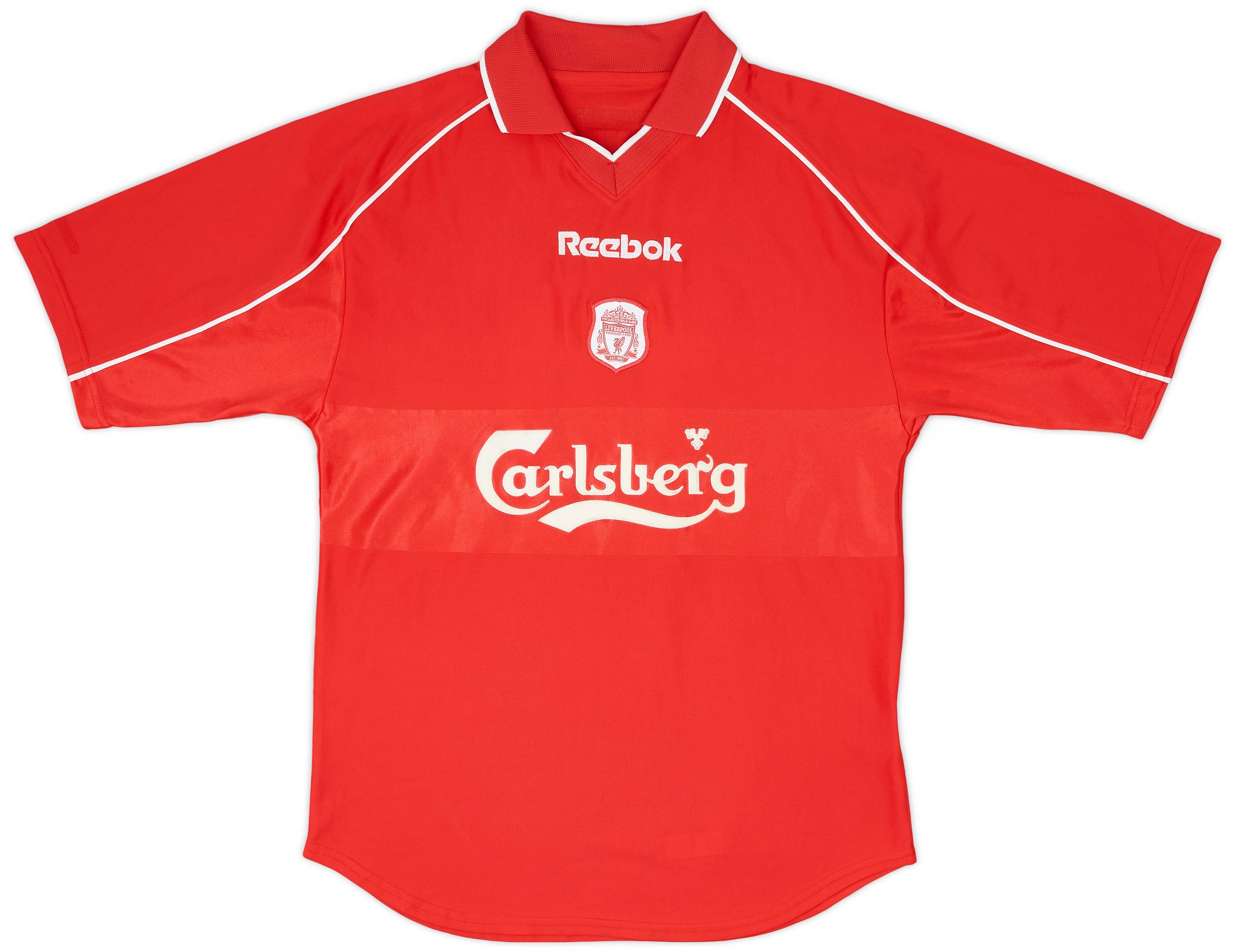 2000-02 Liverpool Home Shirt Owen #10 - 7/10 - (S)