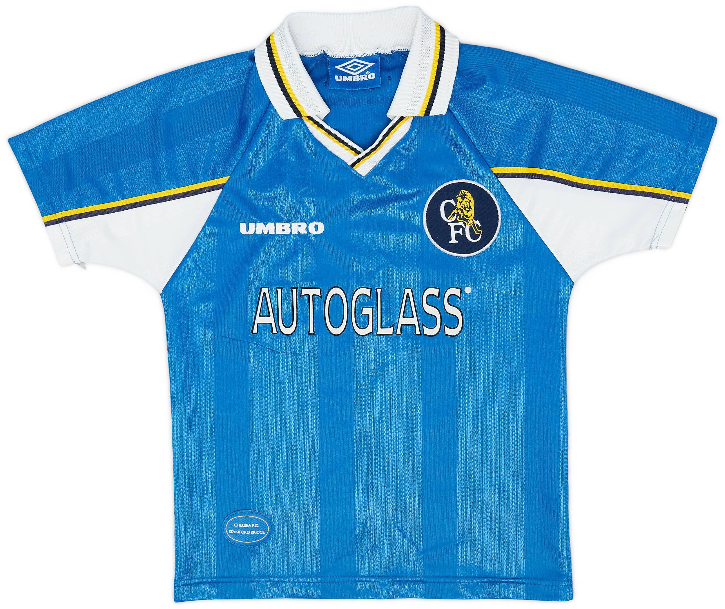 1997 99 Chelsea Home Shirt 9 10 S.Boys
